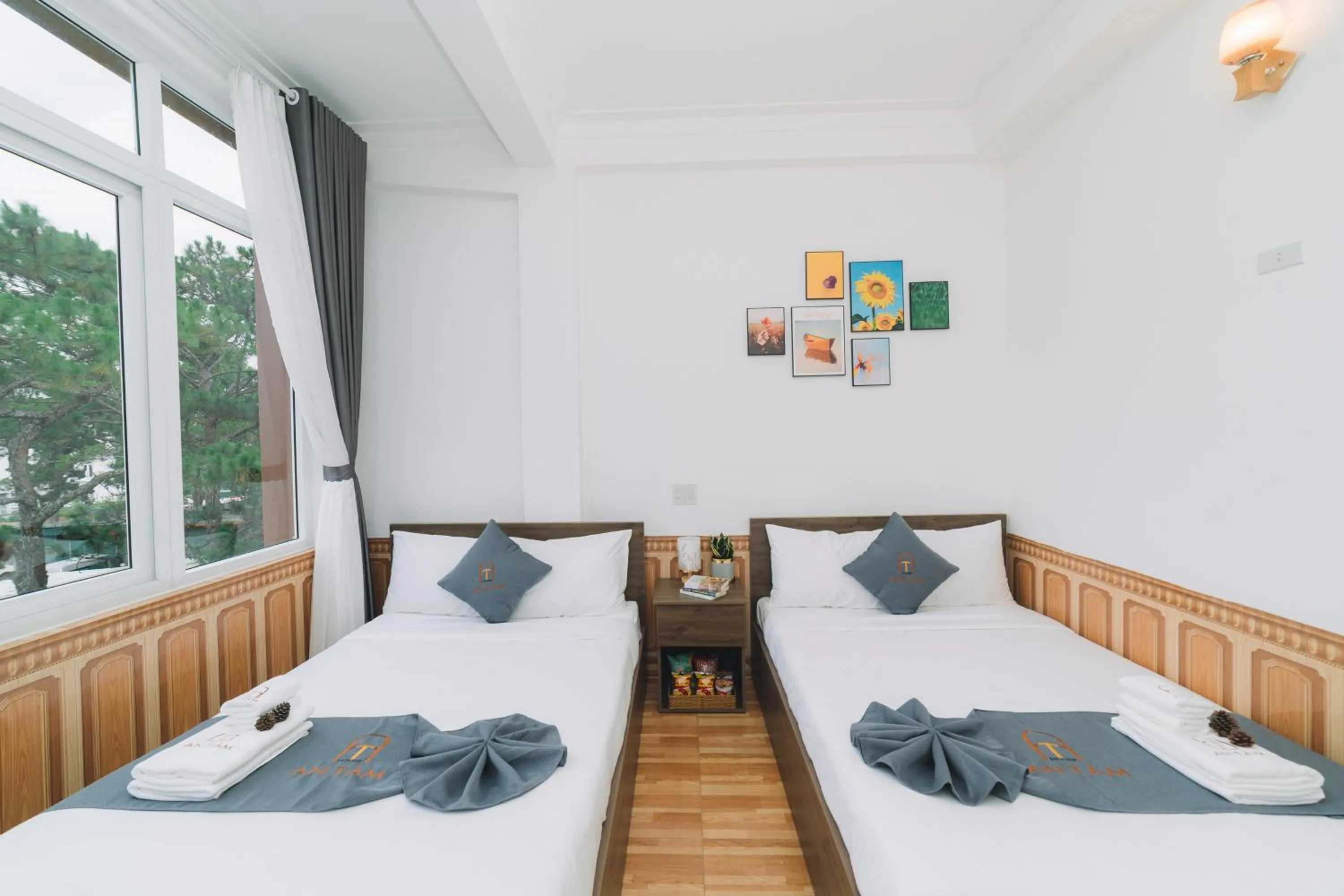 Bed in AN TÂM House Đà Lạt