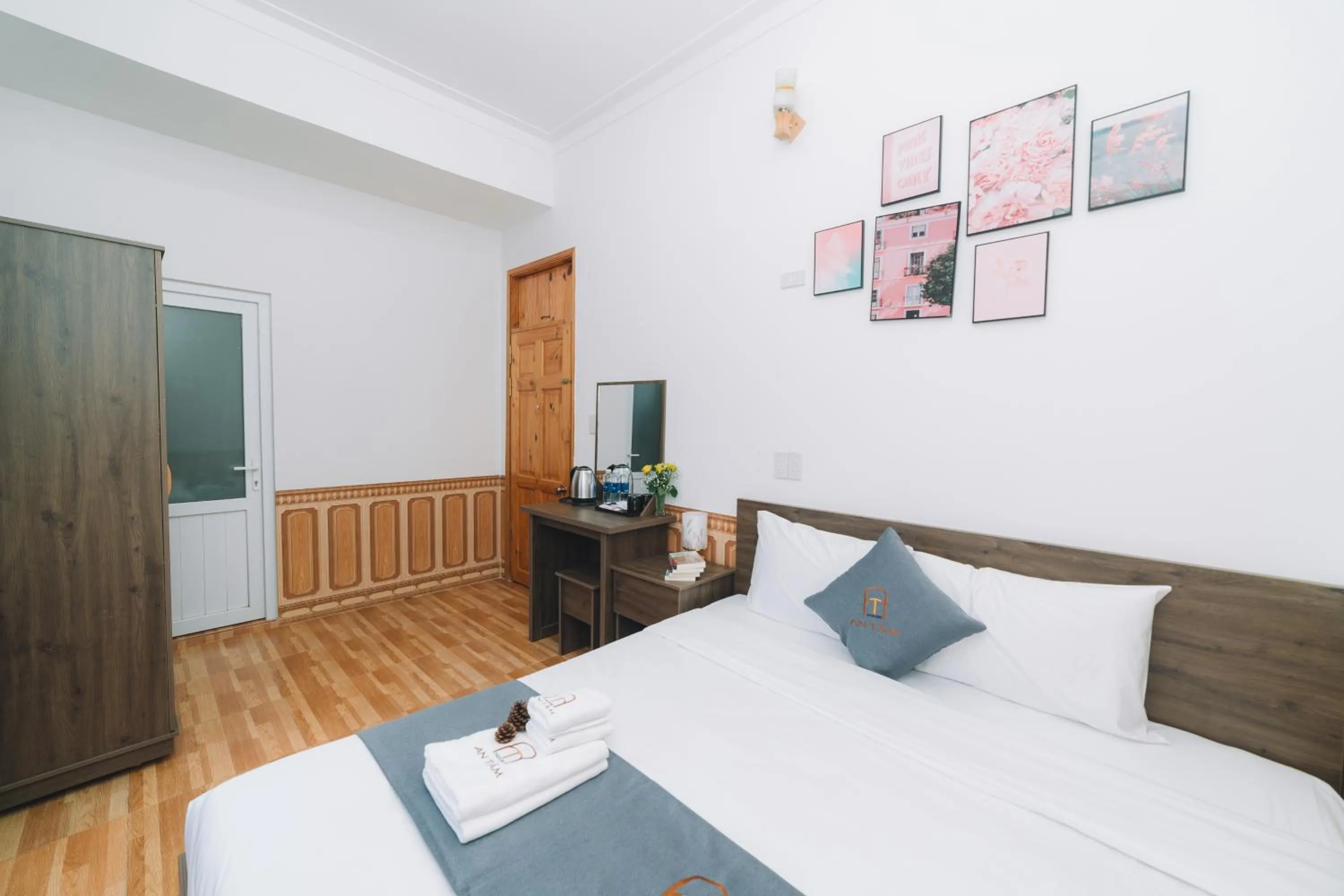 Bed in AN TÂM House Đà Lạt