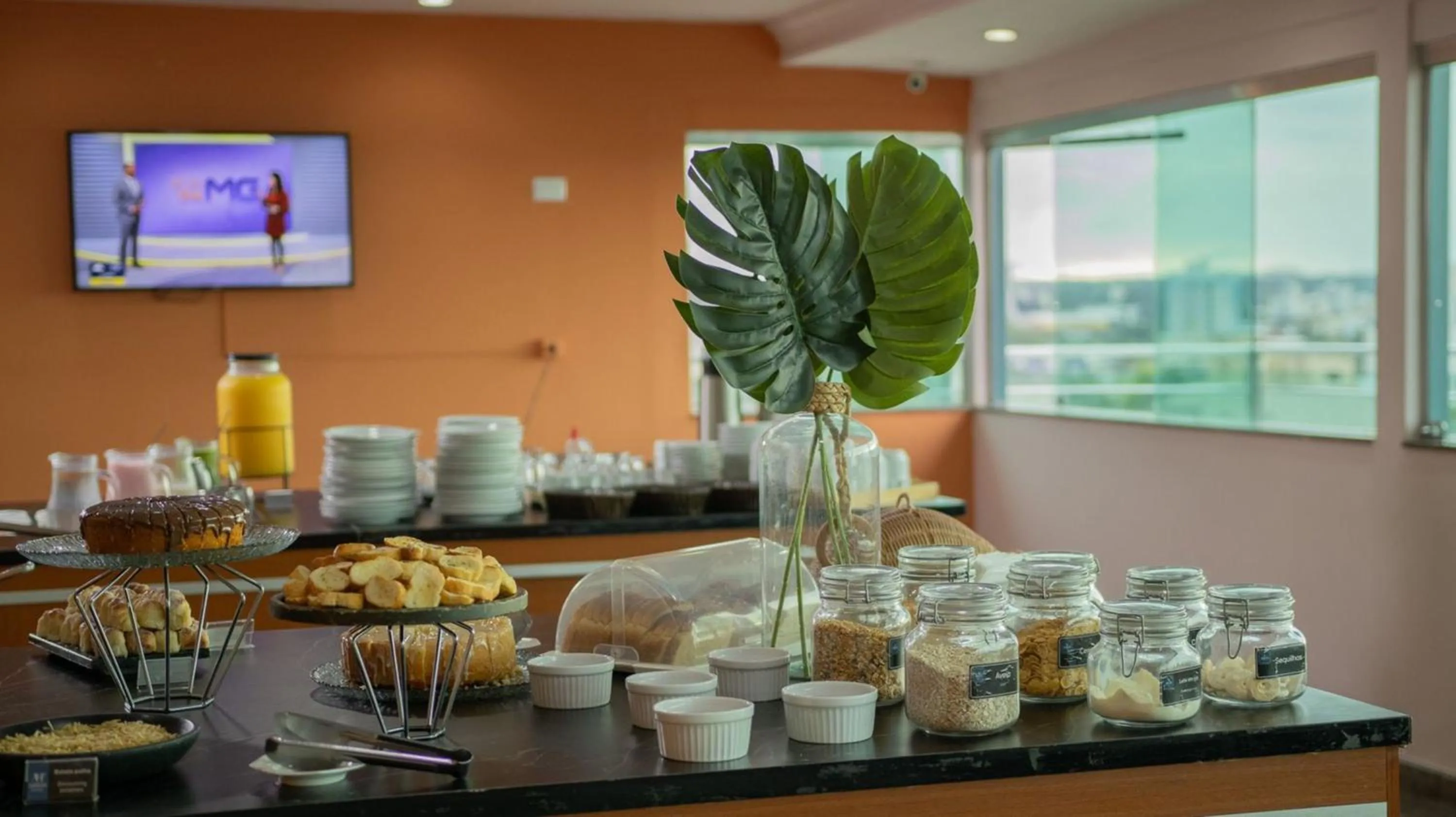 Buffet breakfast in Abbas Hotel