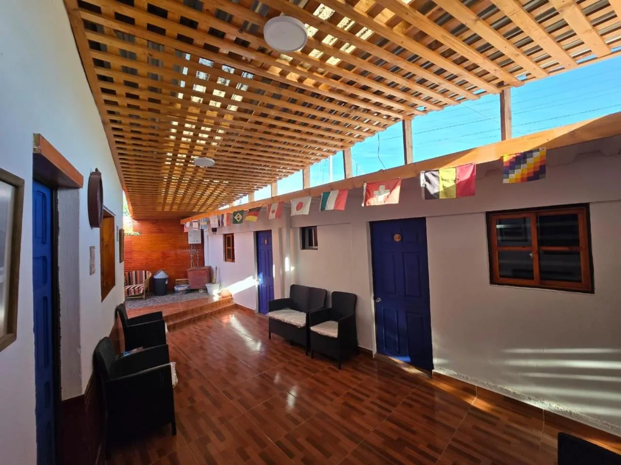 Living room in Hostal Siete Colores