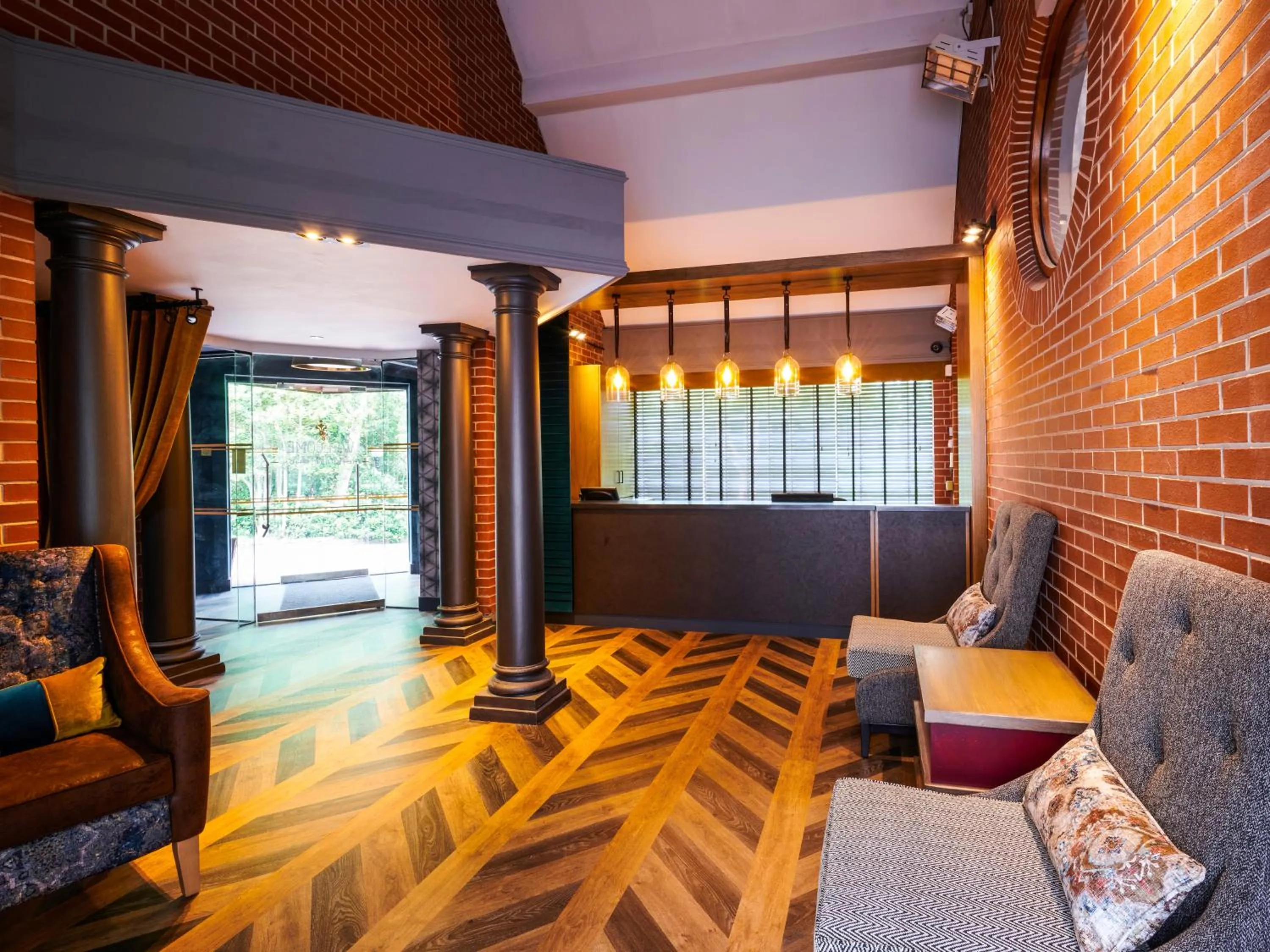 Lobby or reception in The Royal Toby Hotel