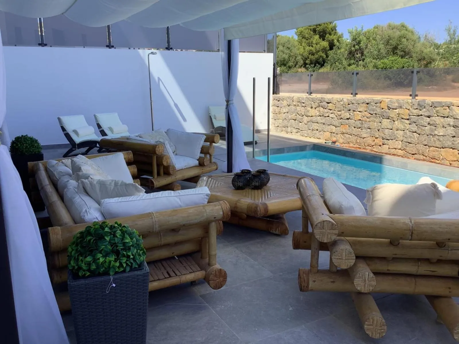 Patio in WHITE HOUSE IBIZA