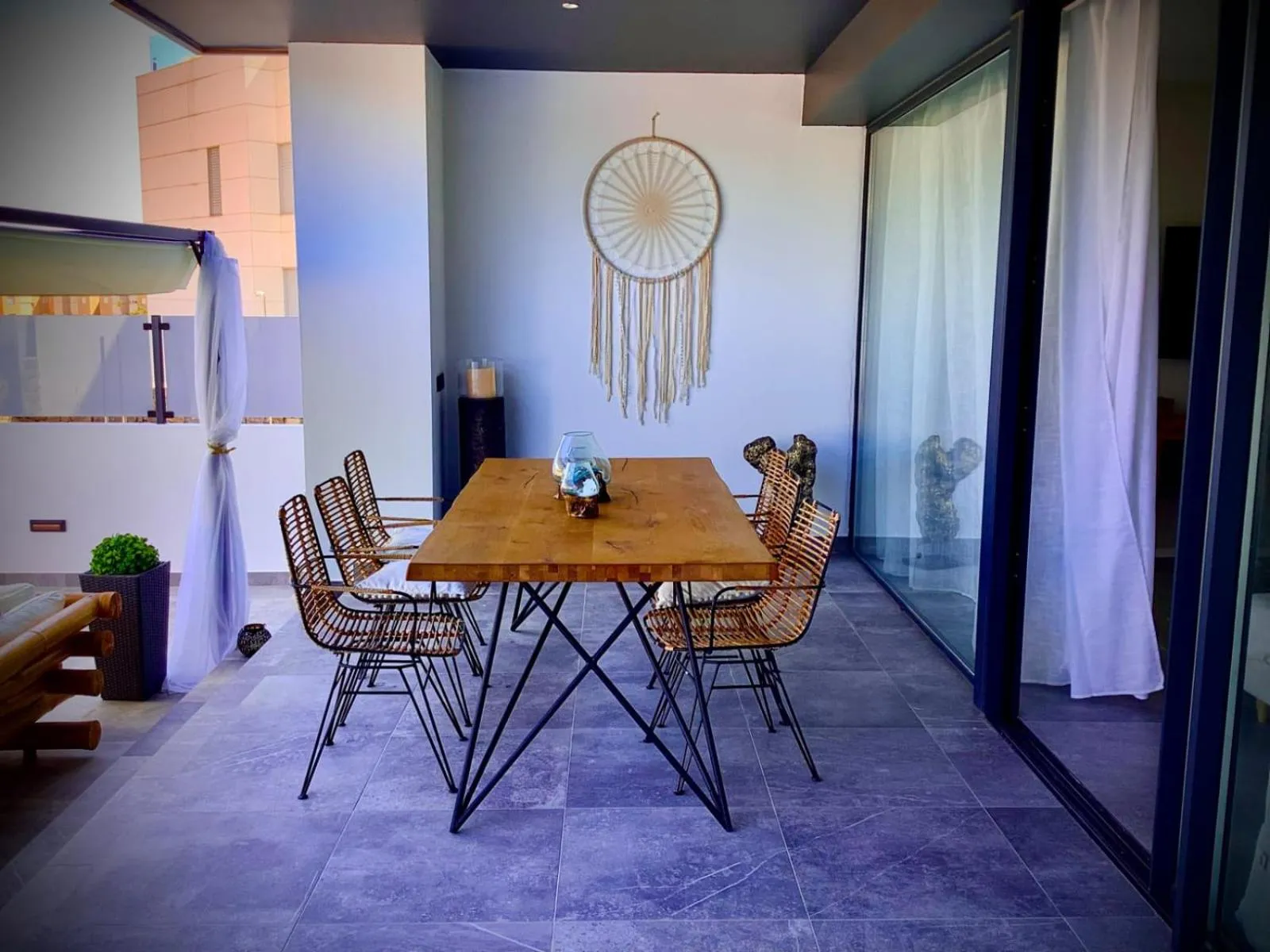 Living room in WHITE HOUSE IBIZA