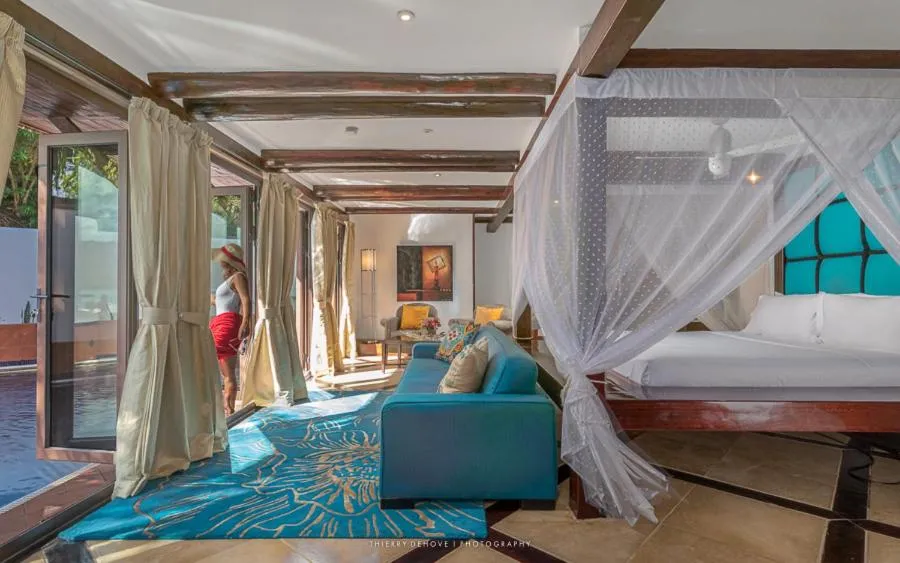 Bed in Mount Hartman Bay Estate Private Resort