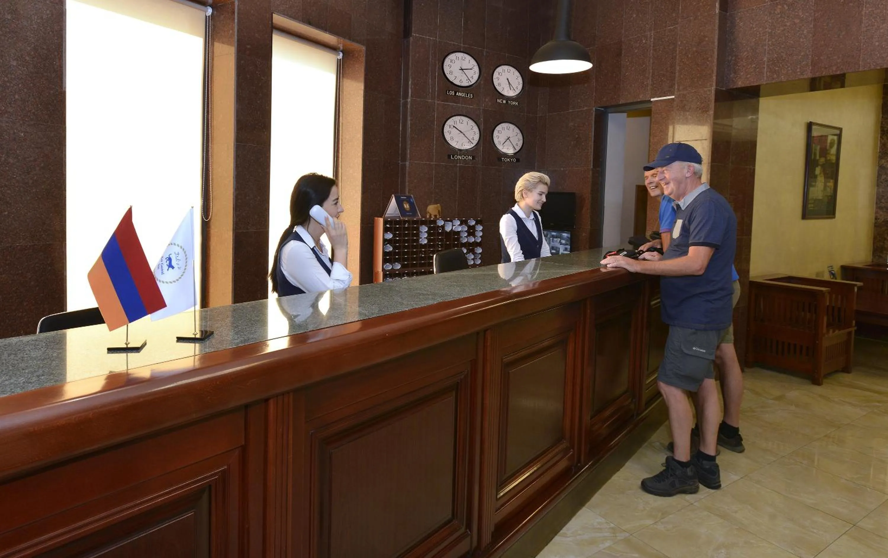 Lobby or reception in Ani Central Inn