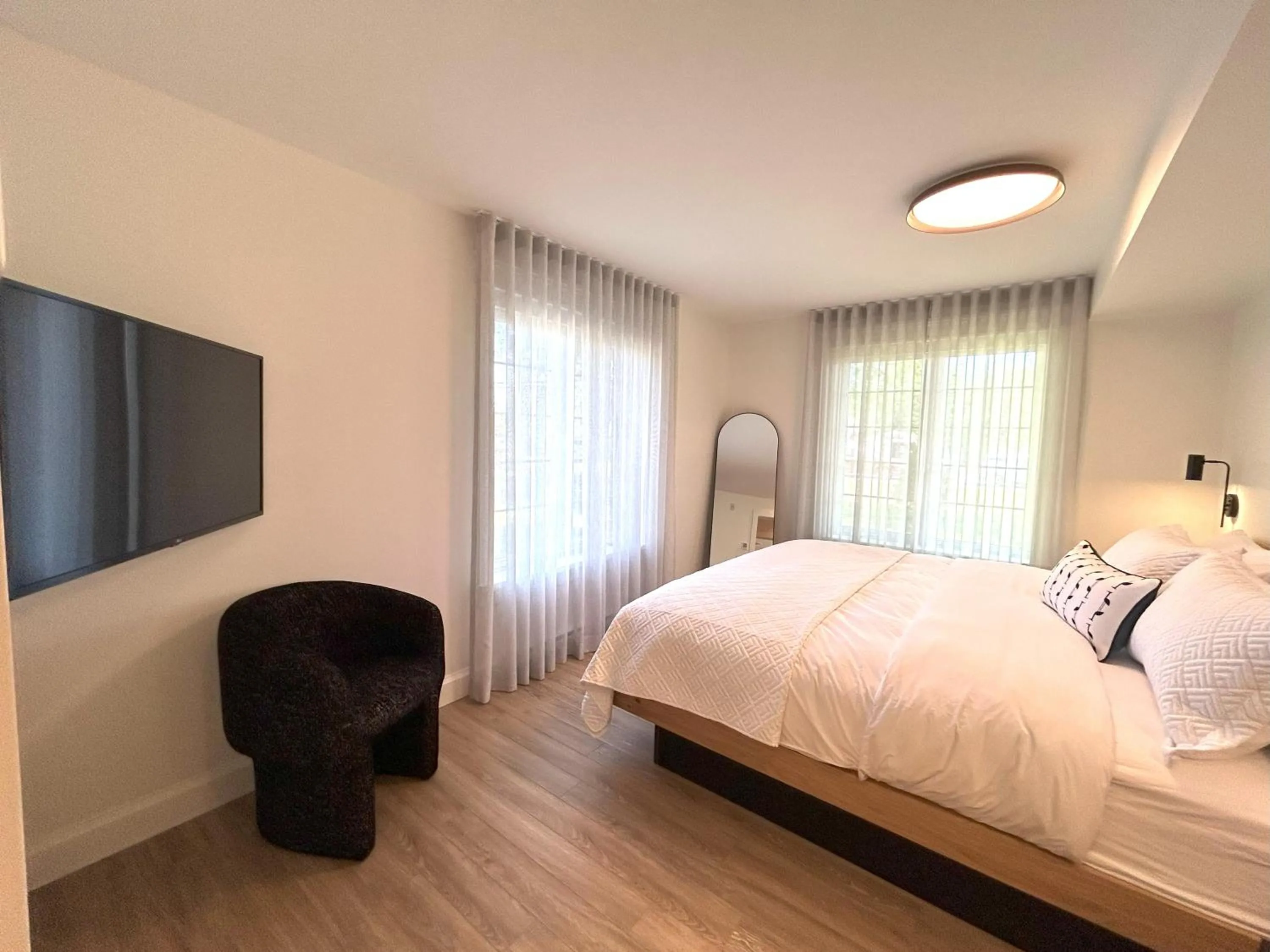 Photo of the whole room, Bed in Le Héron - Studios Nature