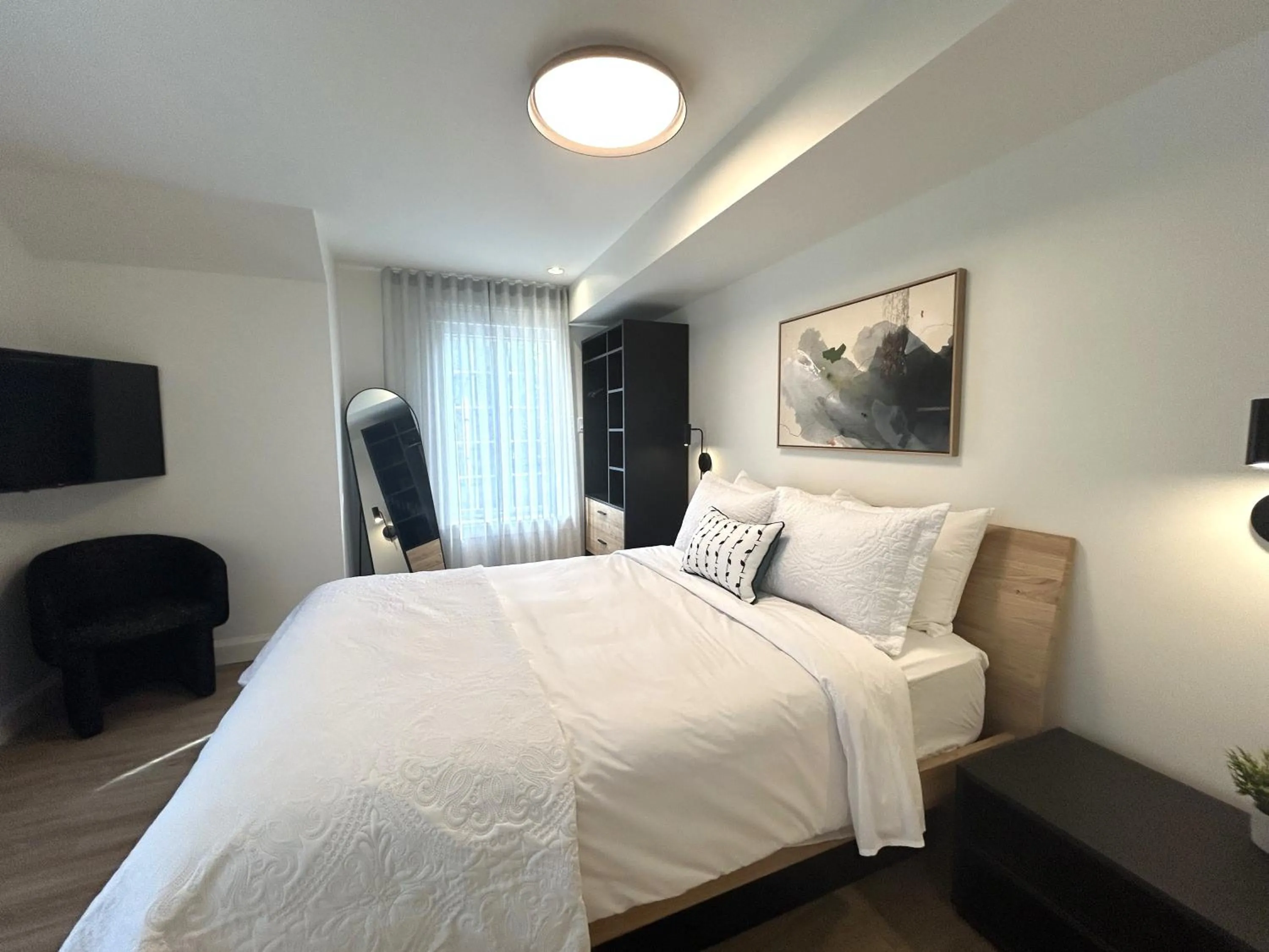 Photo of the whole room, Bed in Le Héron - Studios Nature