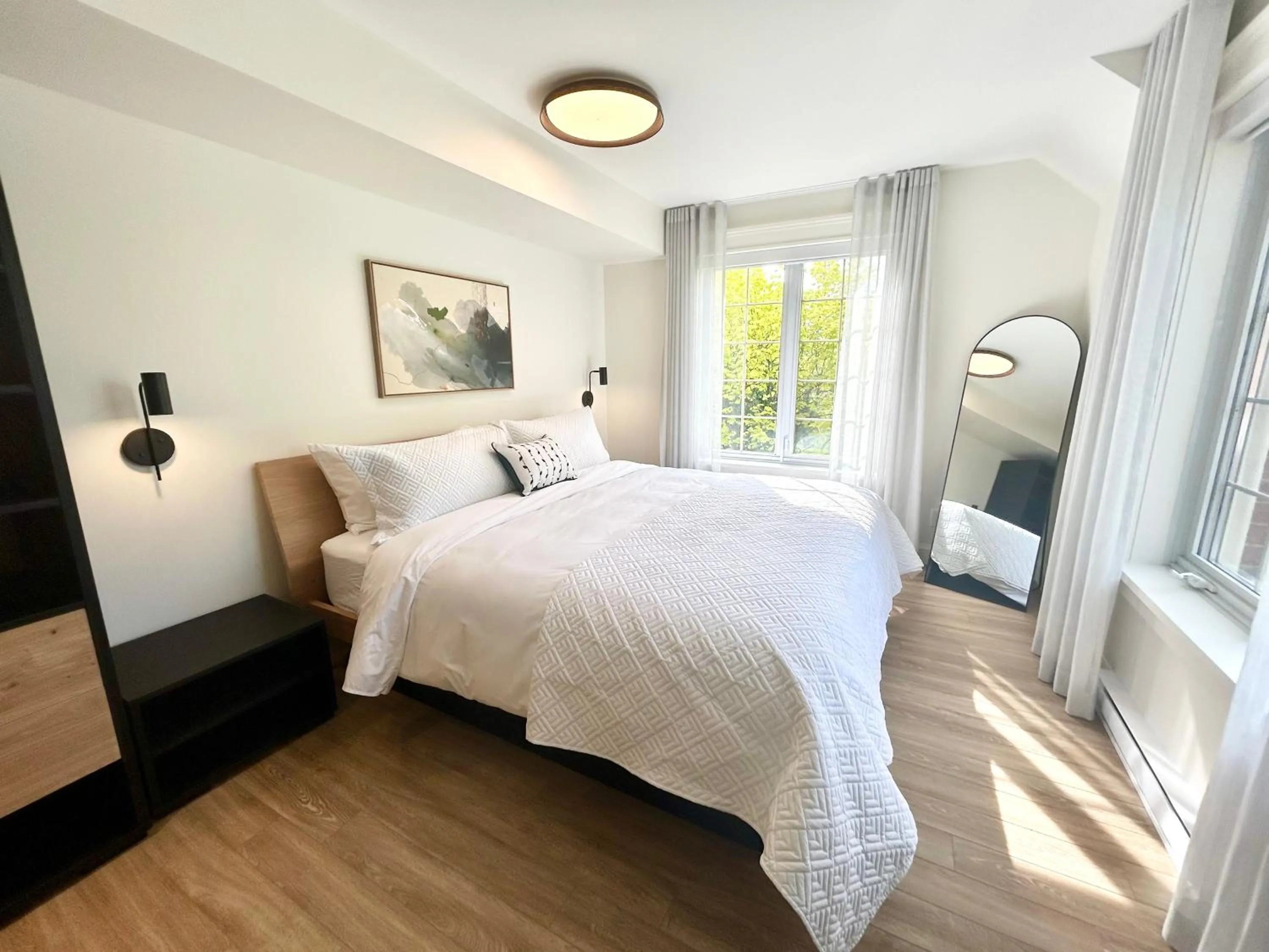 Photo of the whole room, Bed in Le Héron - Studios Nature