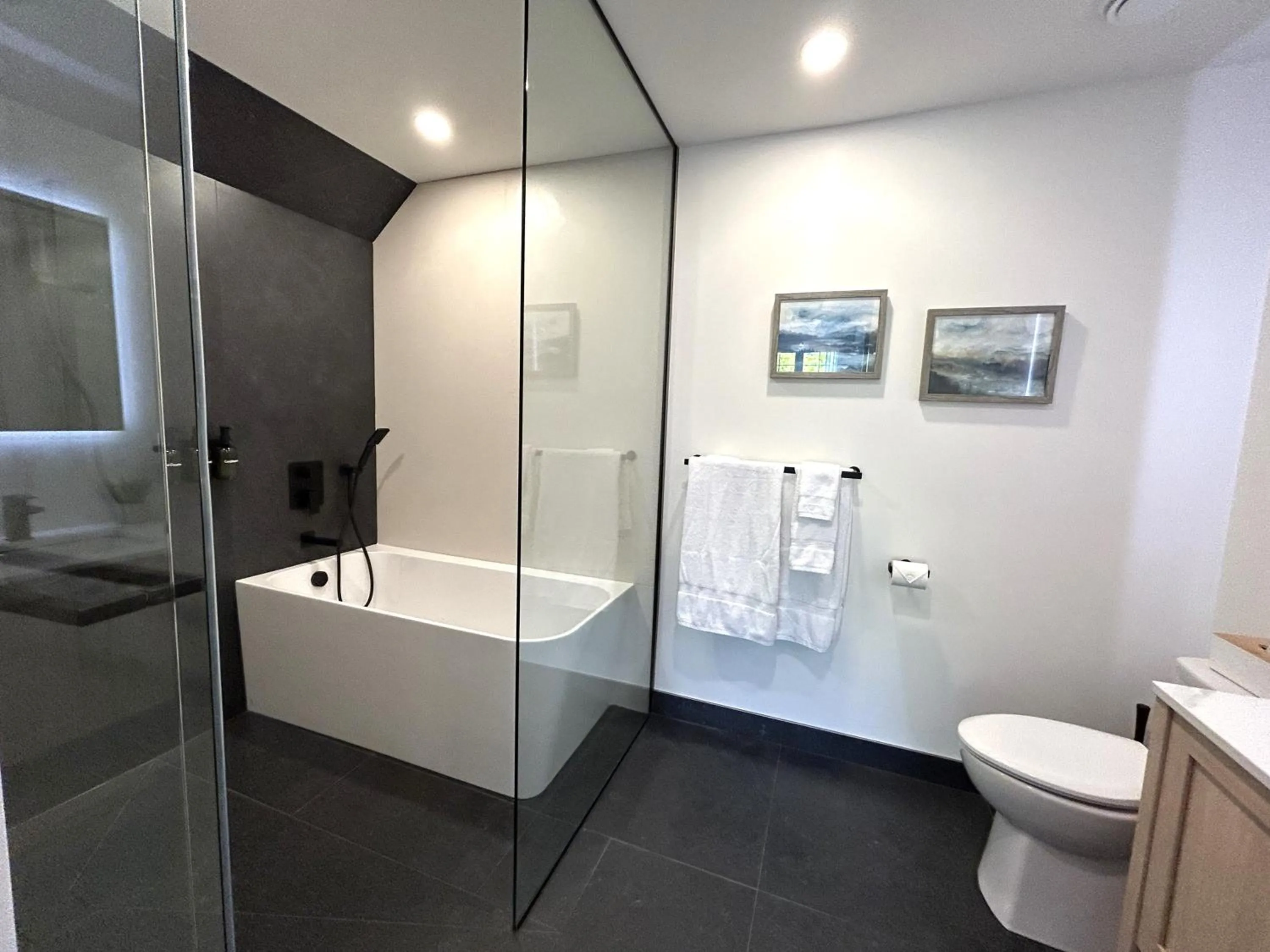 Bathroom in Le Héron - Studios Nature