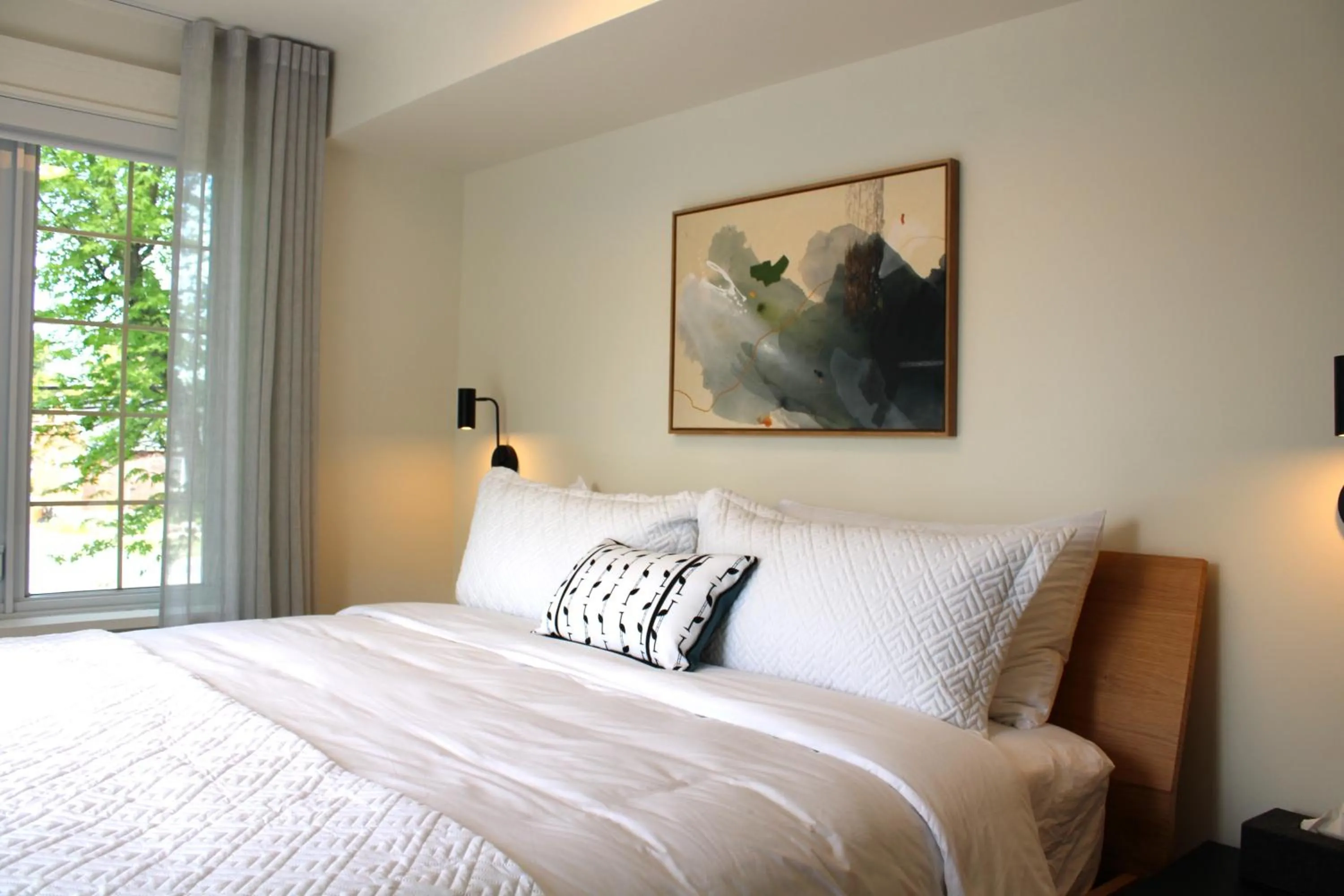 Bed in Le Héron - Studios Nature