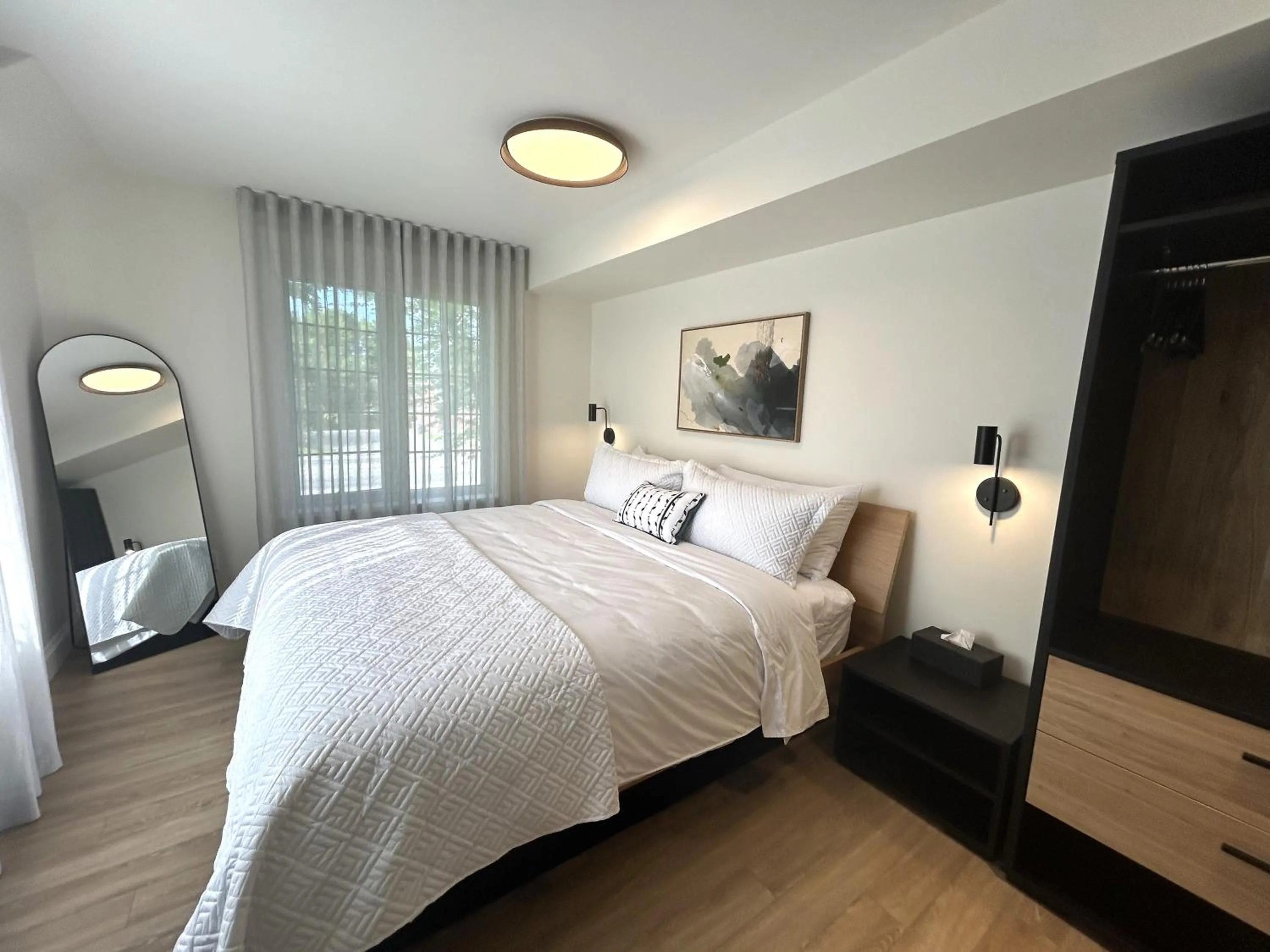 Photo of the whole room, Bed in Le Héron - Studios Nature