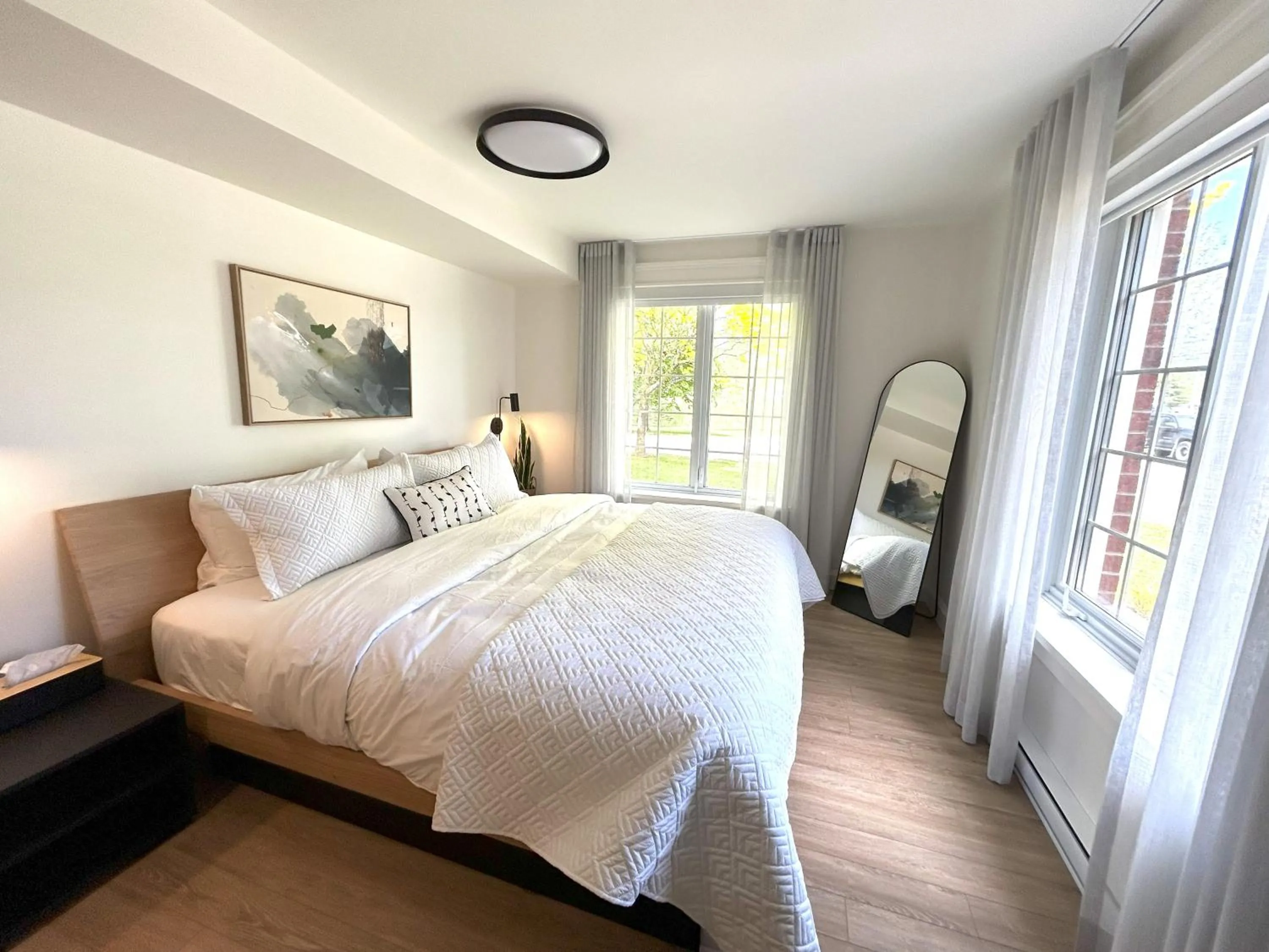 Photo of the whole room, Bed in Le Héron - Studios Nature