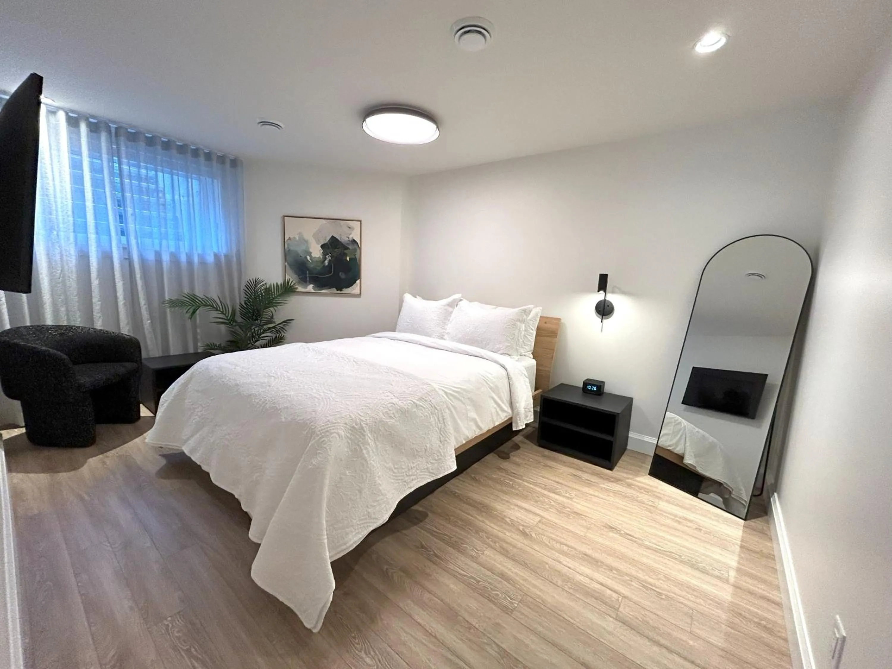 Photo of the whole room, Bed in Le Héron - Studios Nature
