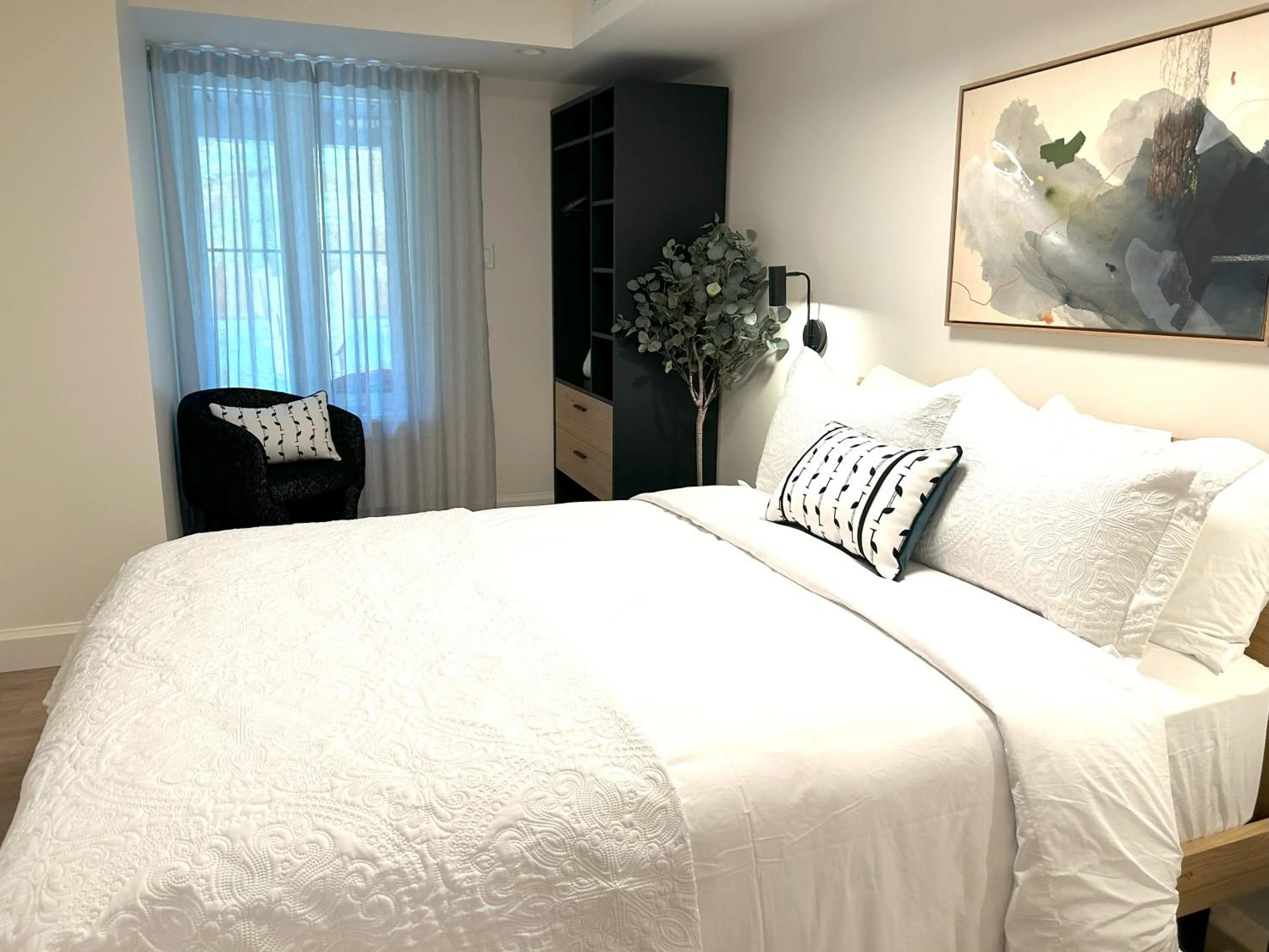Photo of the whole room, Bed in Le Héron - Studios Nature