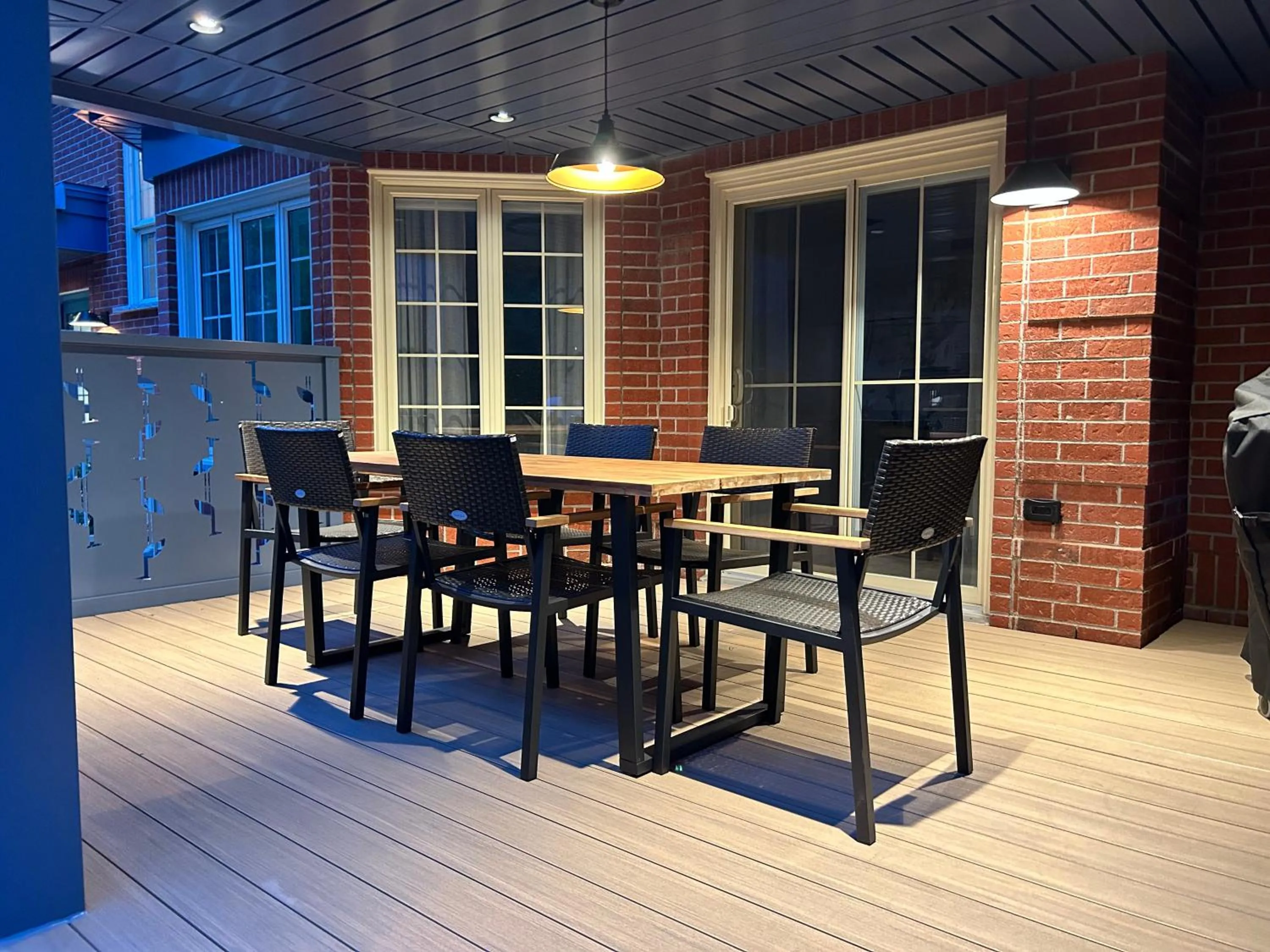 Patio in Le Héron - Studios Nature