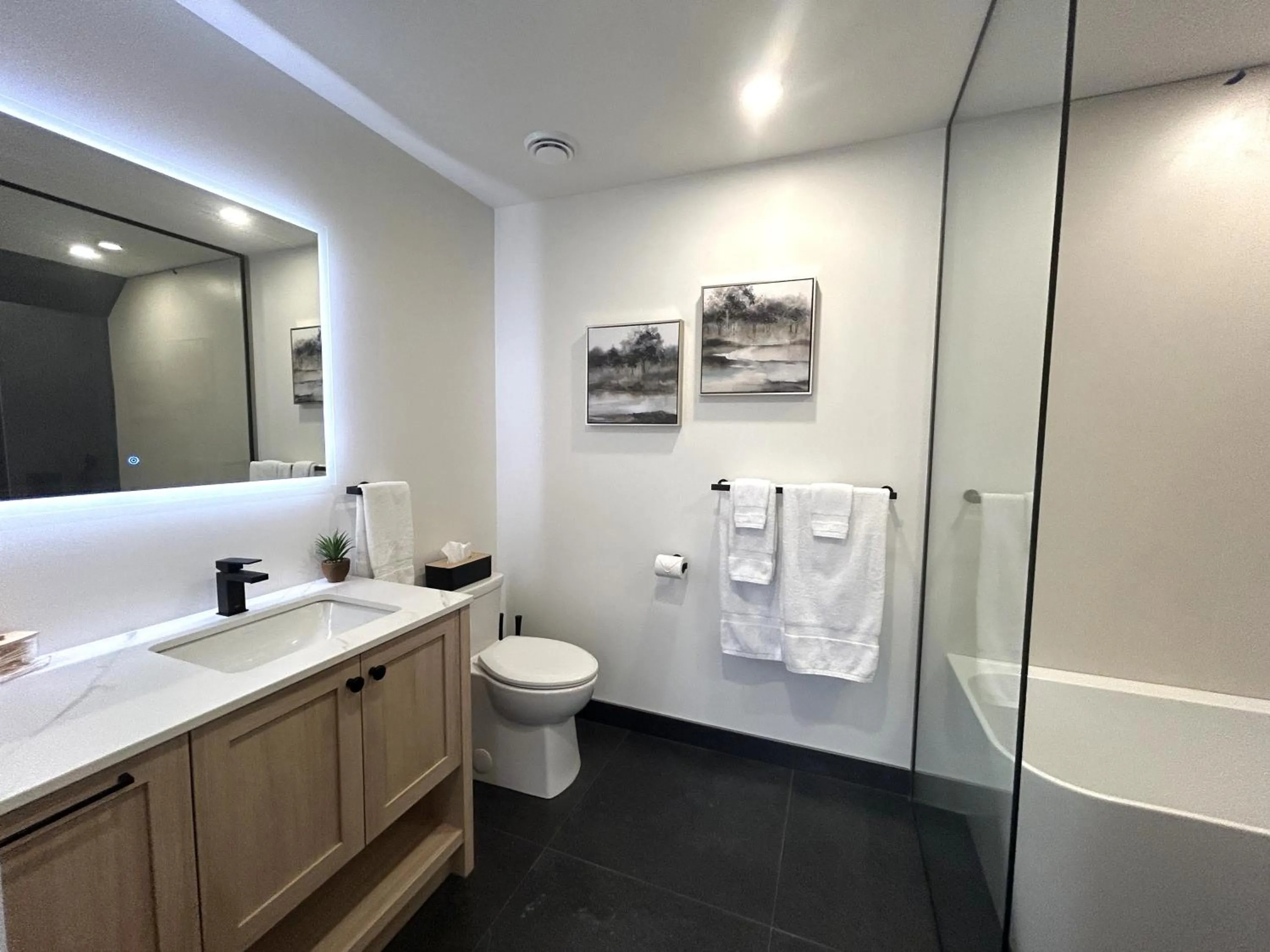 Bathroom in Le Héron - Studios Nature