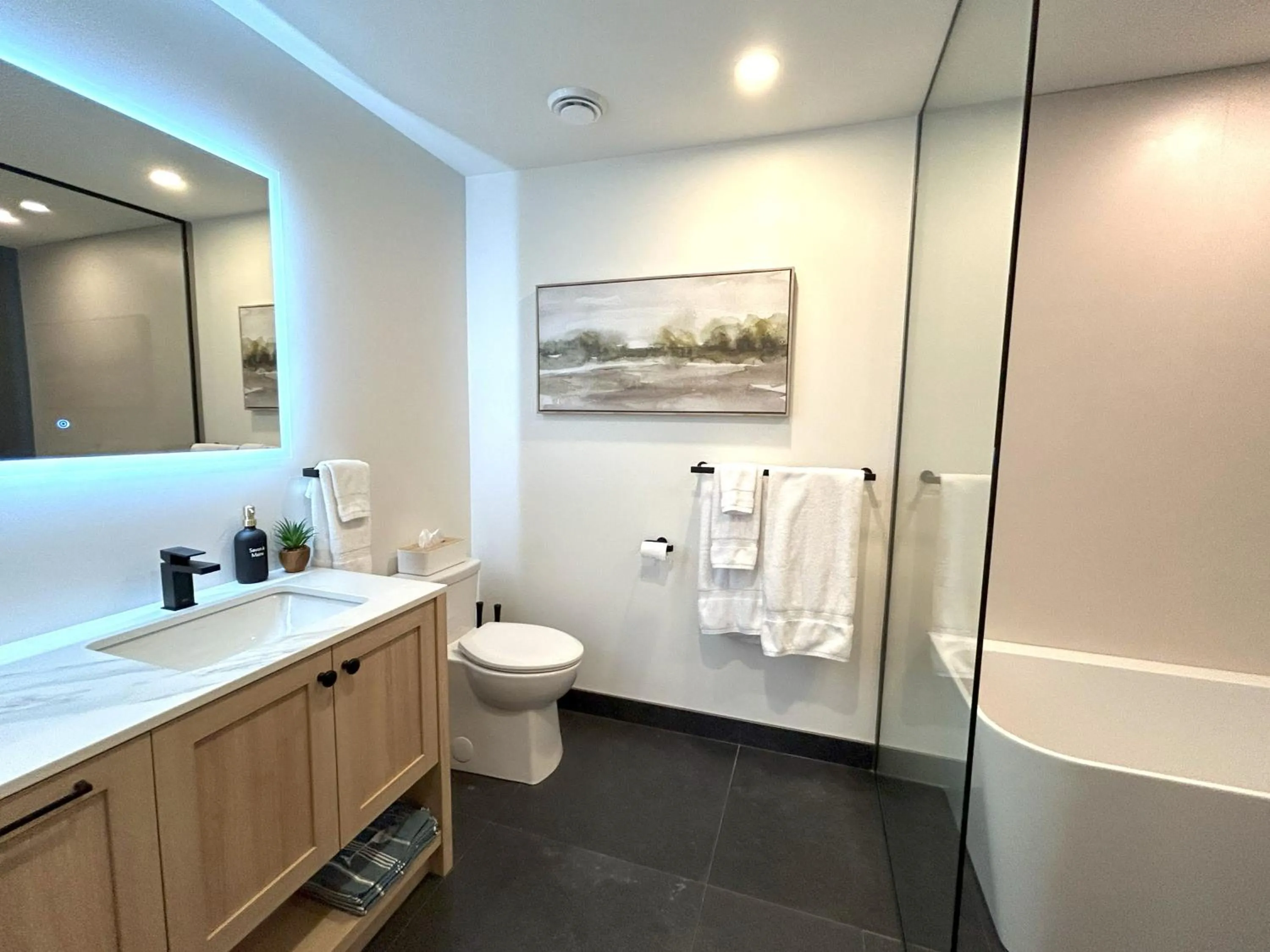 Bathroom in Le Héron - Studios Nature