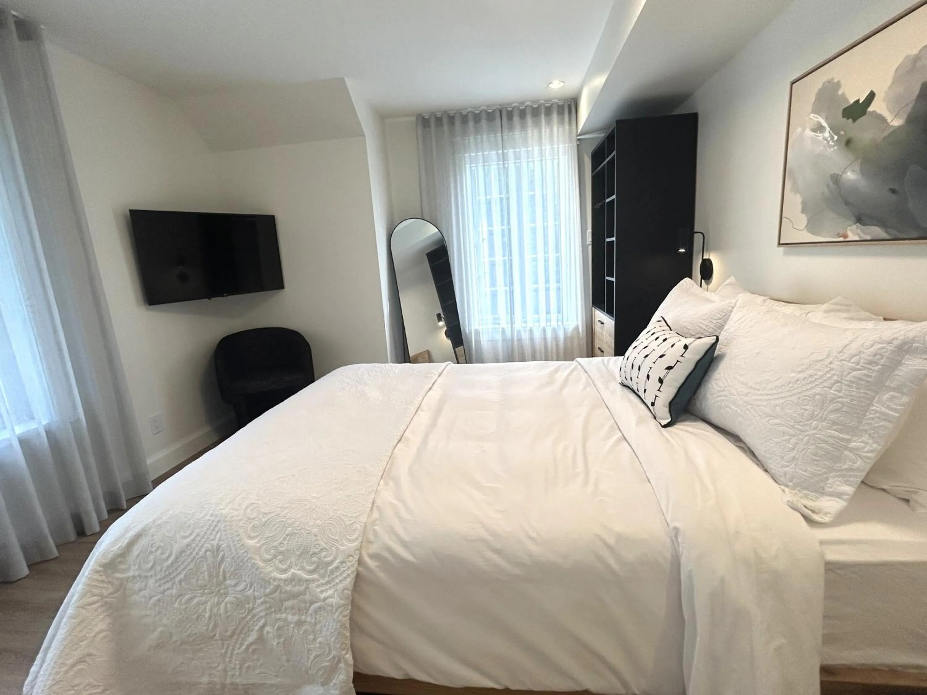 Photo of the whole room, Bed in Le Héron - Studios Nature