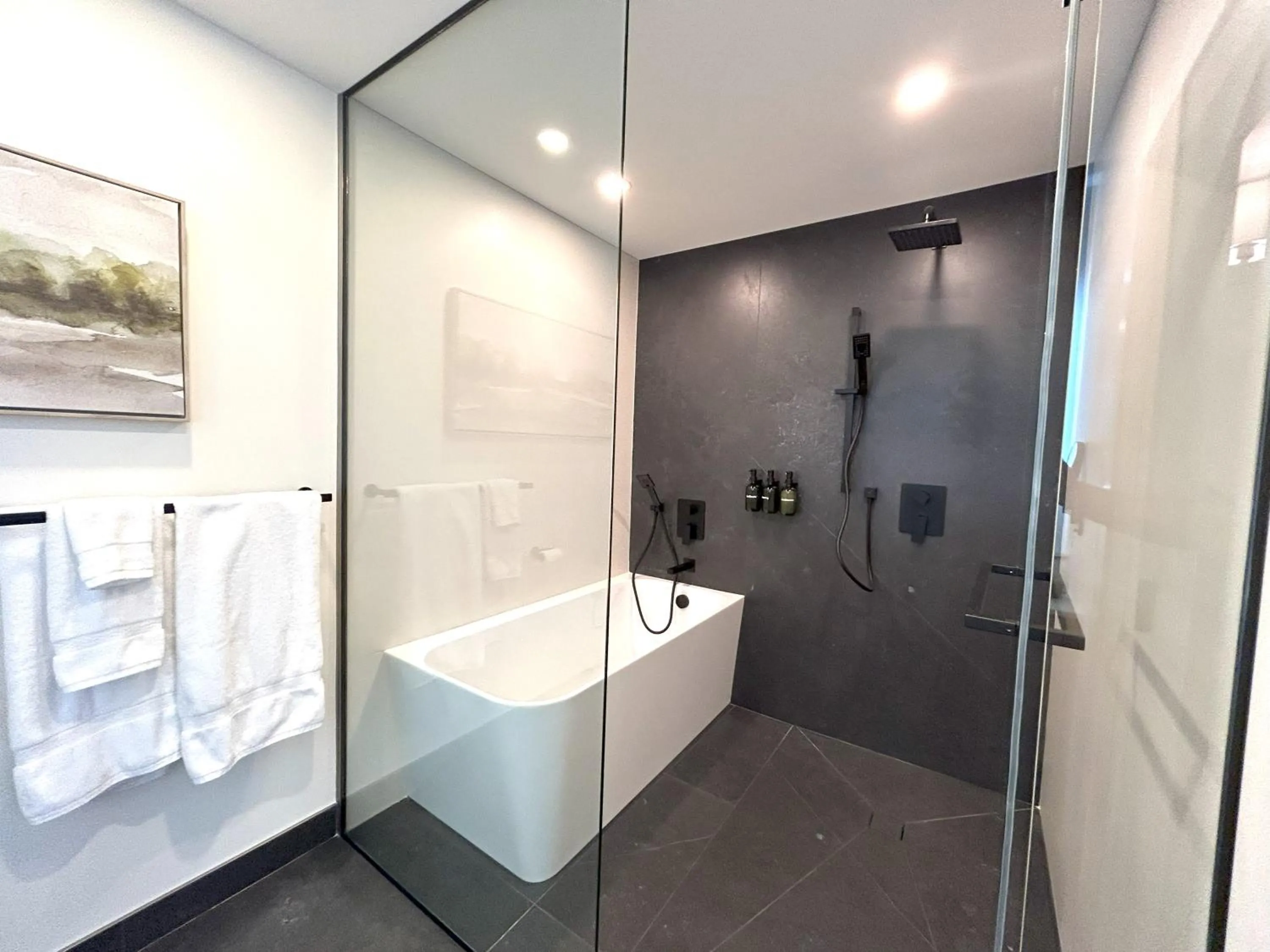 Bathroom in Le Héron - Studios Nature