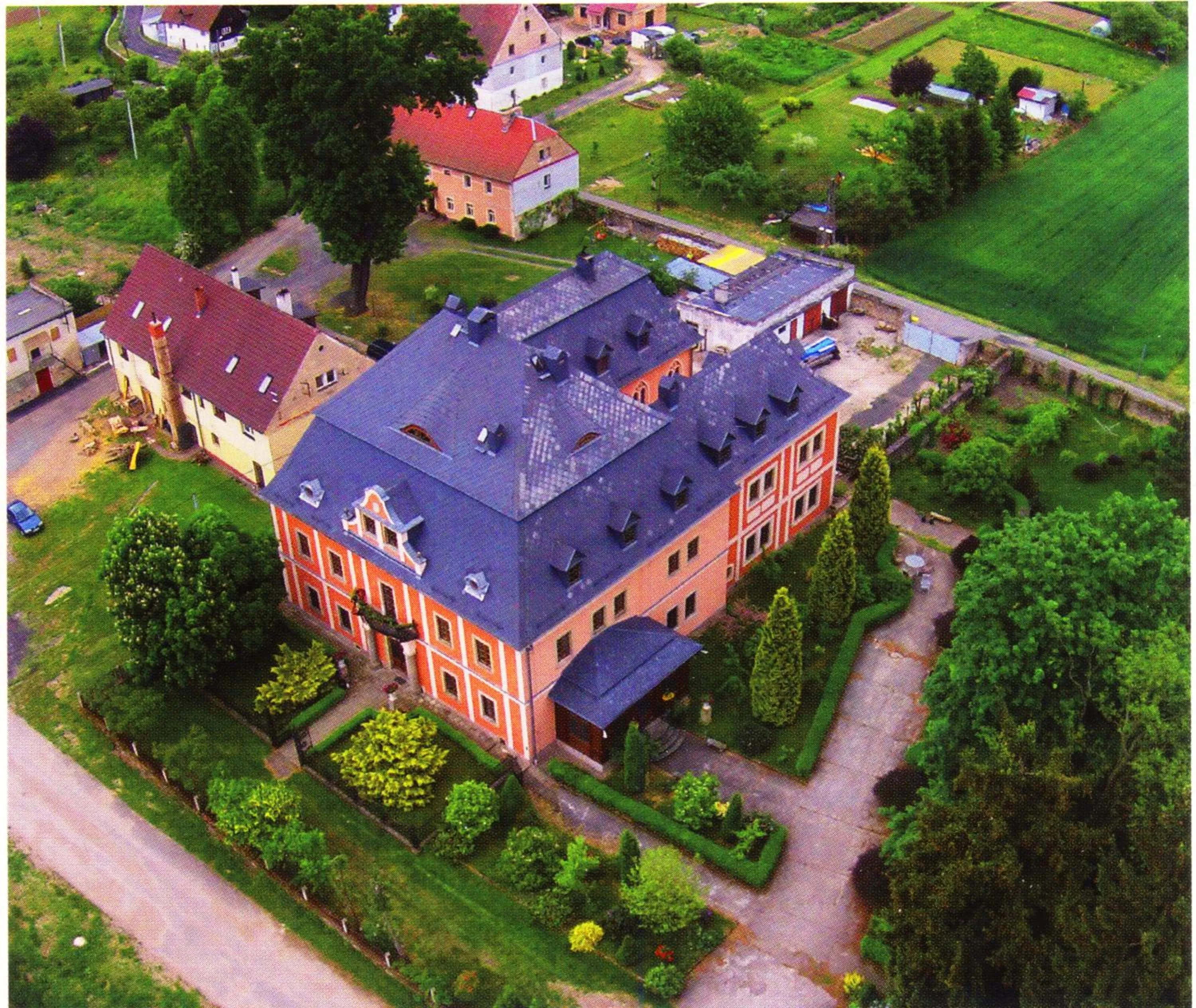 Bird's eye view in Pałac Książęcy we Wleniu