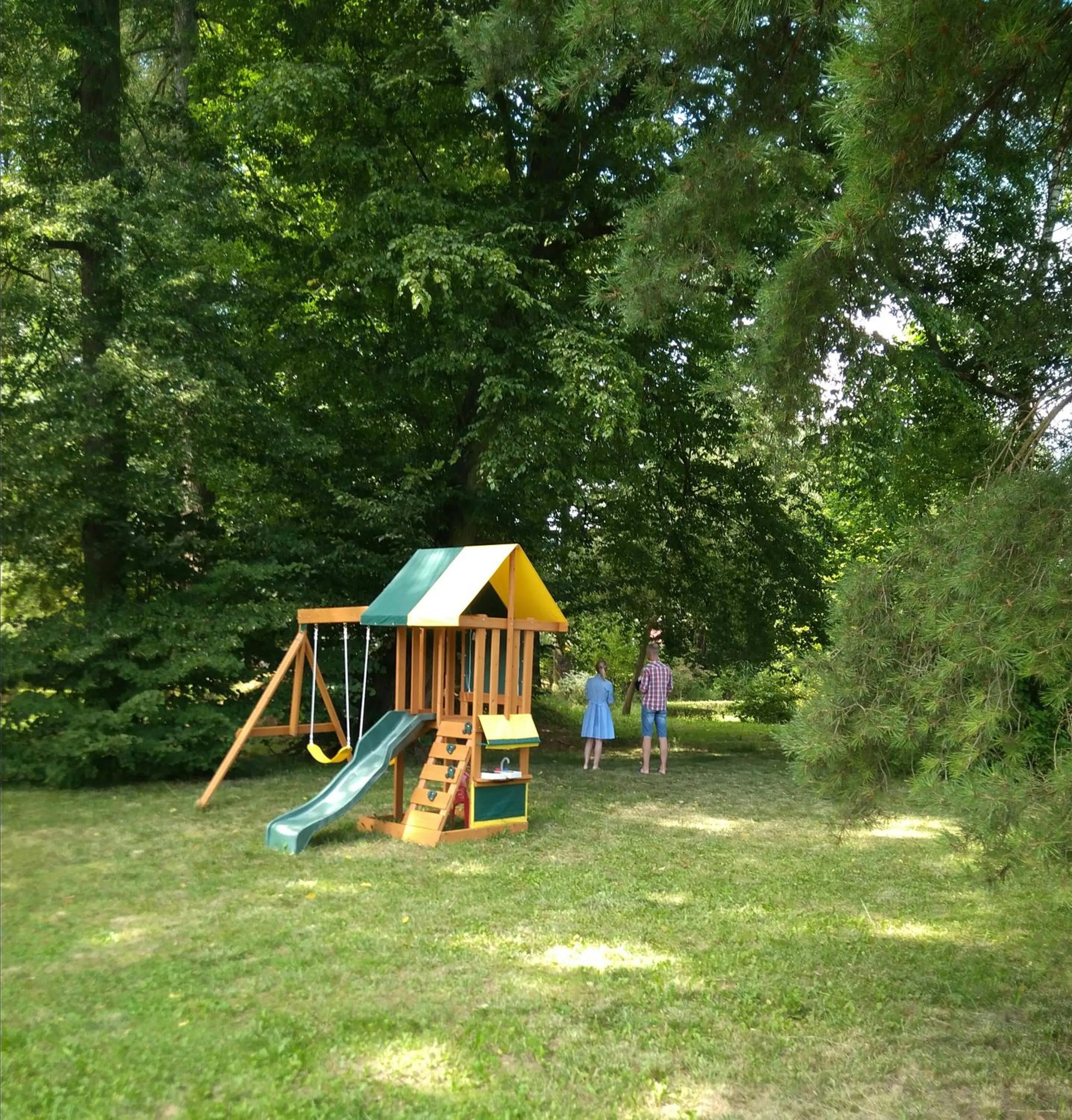 Children play ground in Pałac Książęcy we Wleniu
