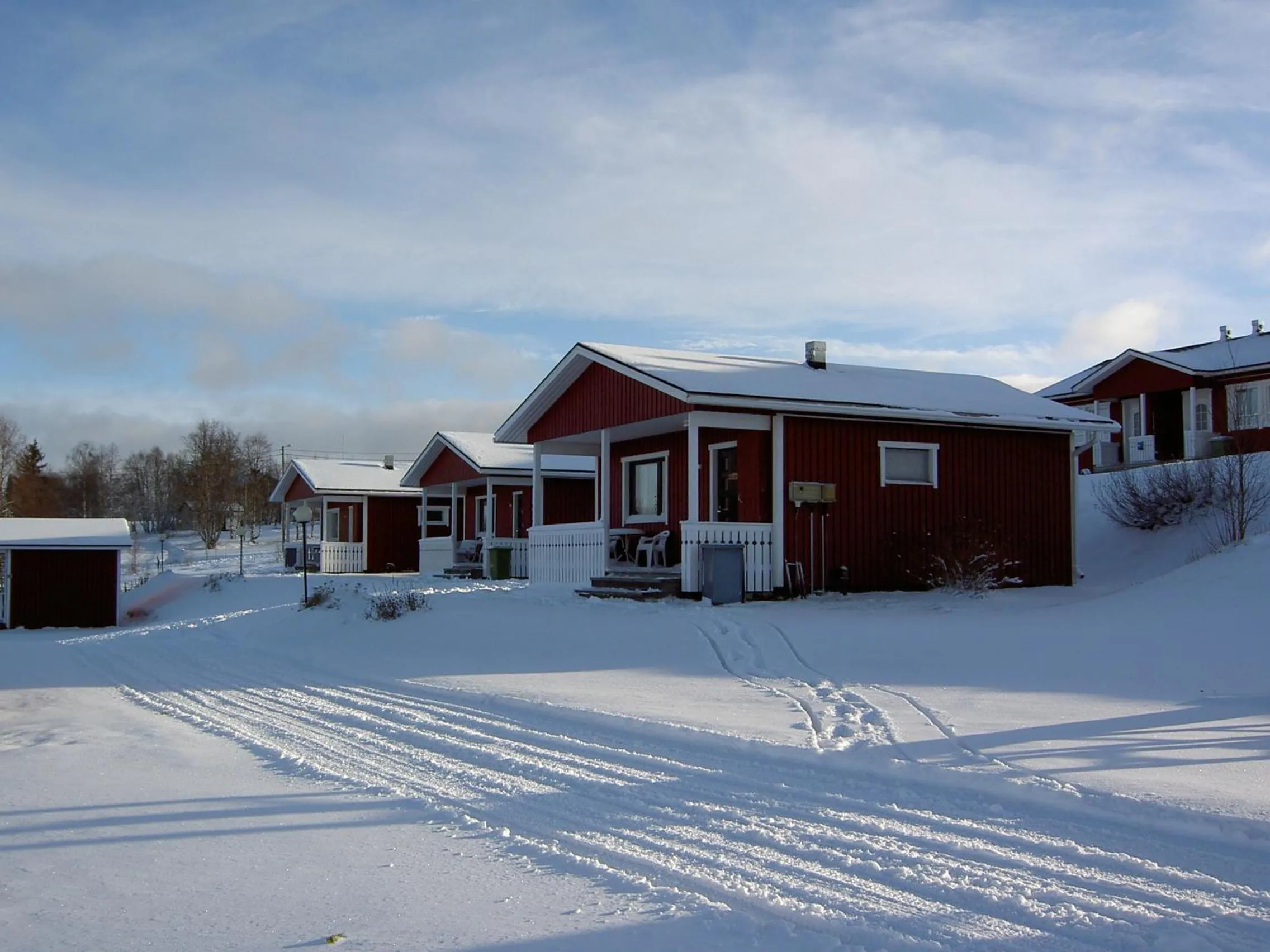 Winter in Lomamaja Pekonen Apartments