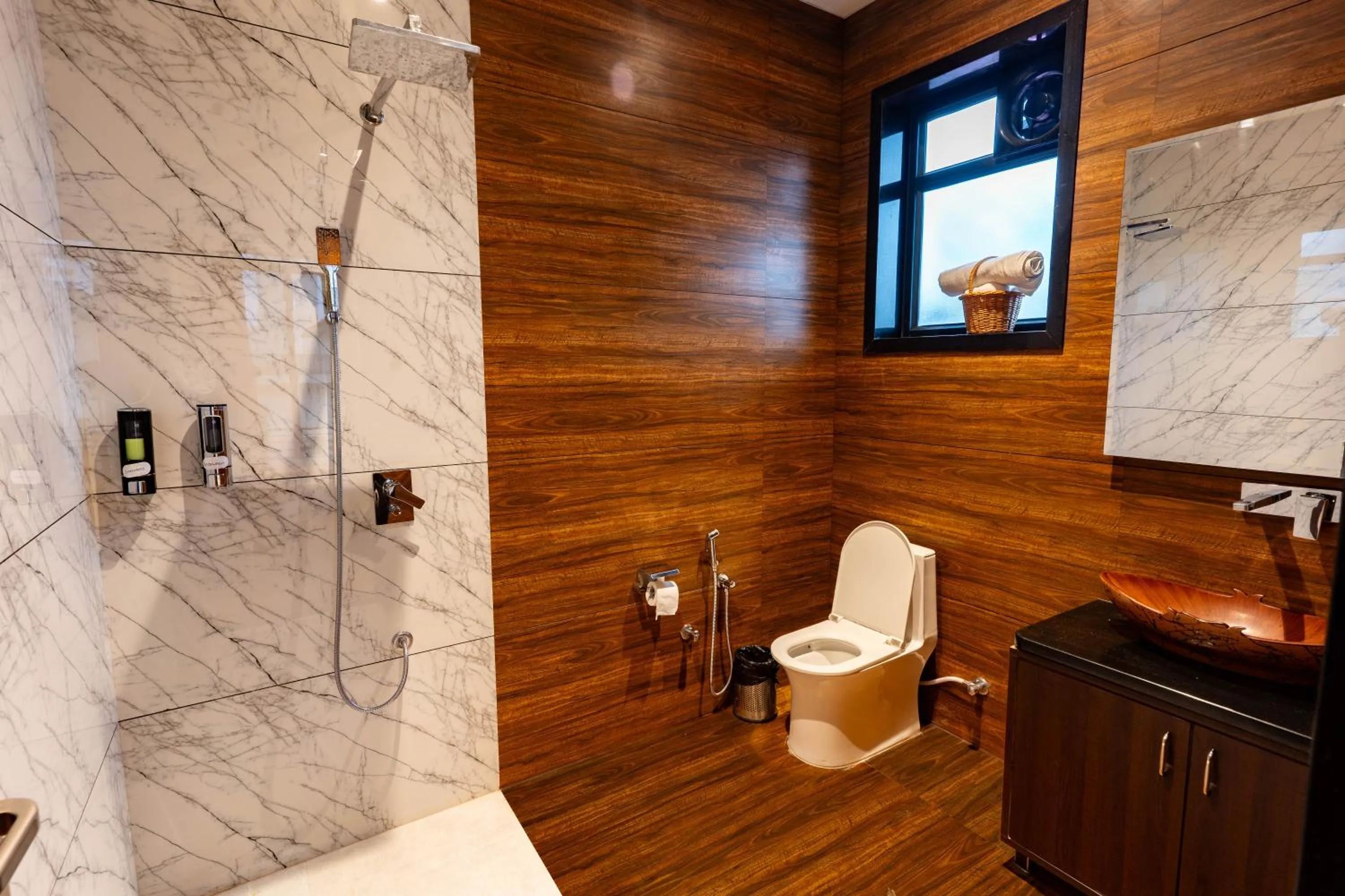 Shower in La Nature Hotels & Resorts