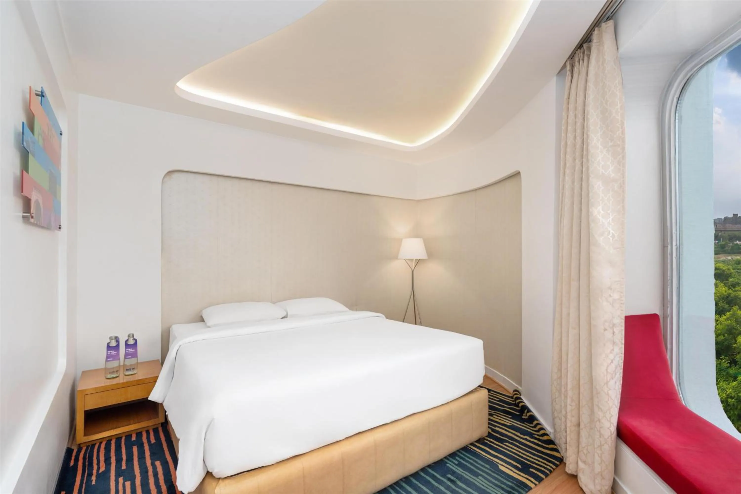 Photo of the whole room, Bed in Park Inn by Radisson New Delhi IP Extension