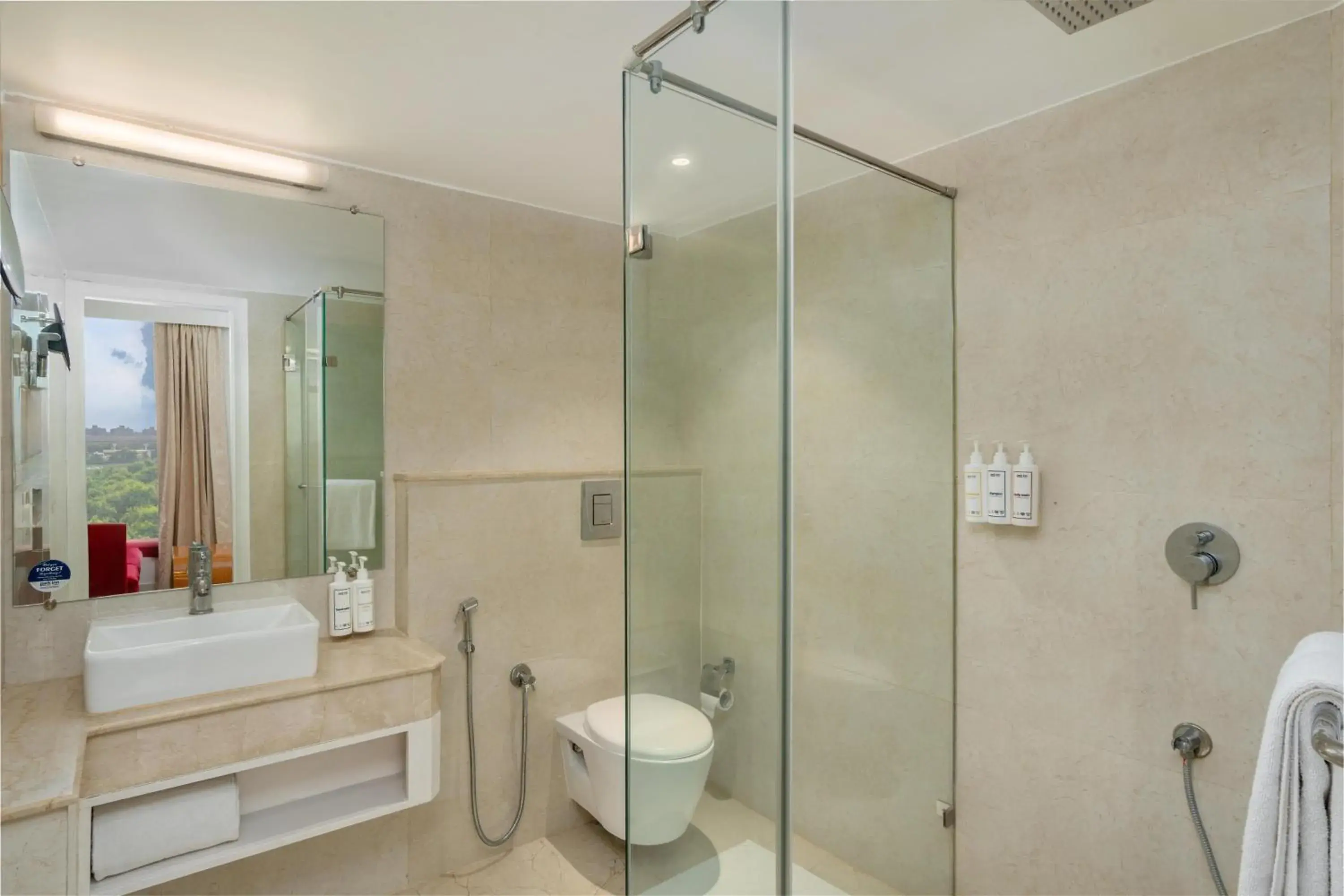 Bathroom in Park Inn by Radisson New Delhi IP Extension Bathroom in Park Inn by Radisson New Delhi IP Extension