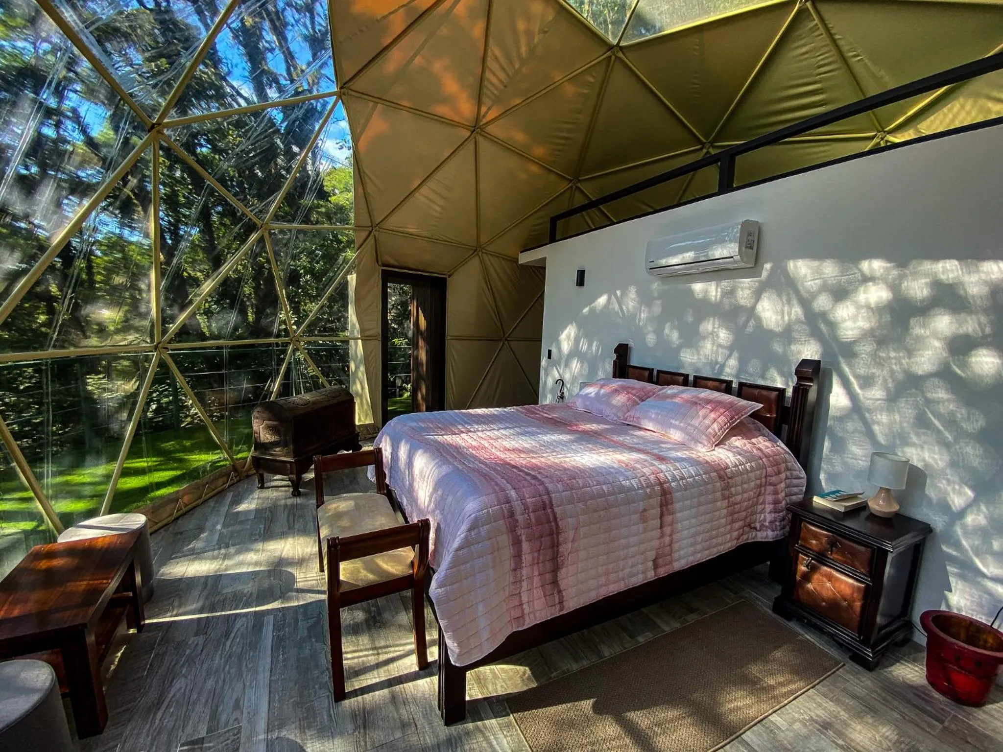 View (from property/room), Bed in Way To Heaven Glamping