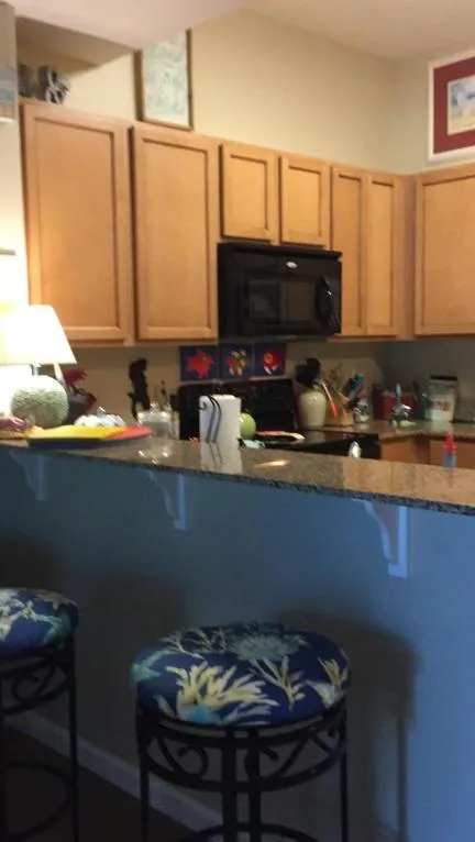 Kitchen or kitchenette in the palms of destin 2114
