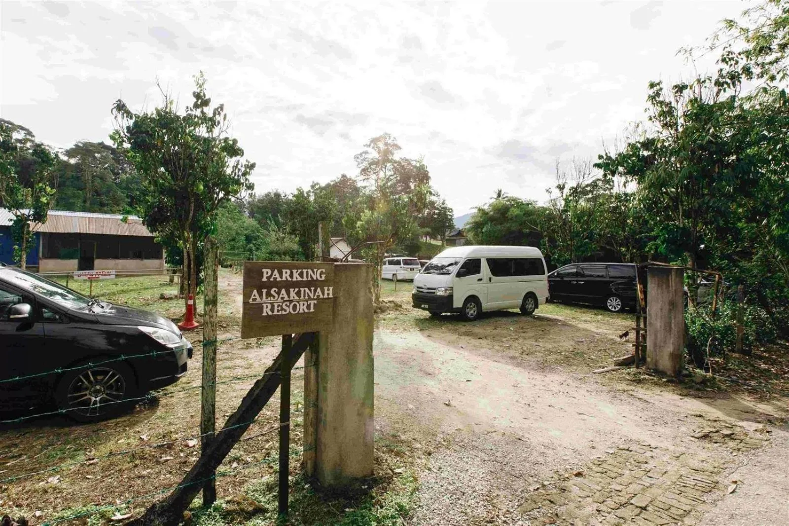 Parking in Al Sakinah Resort