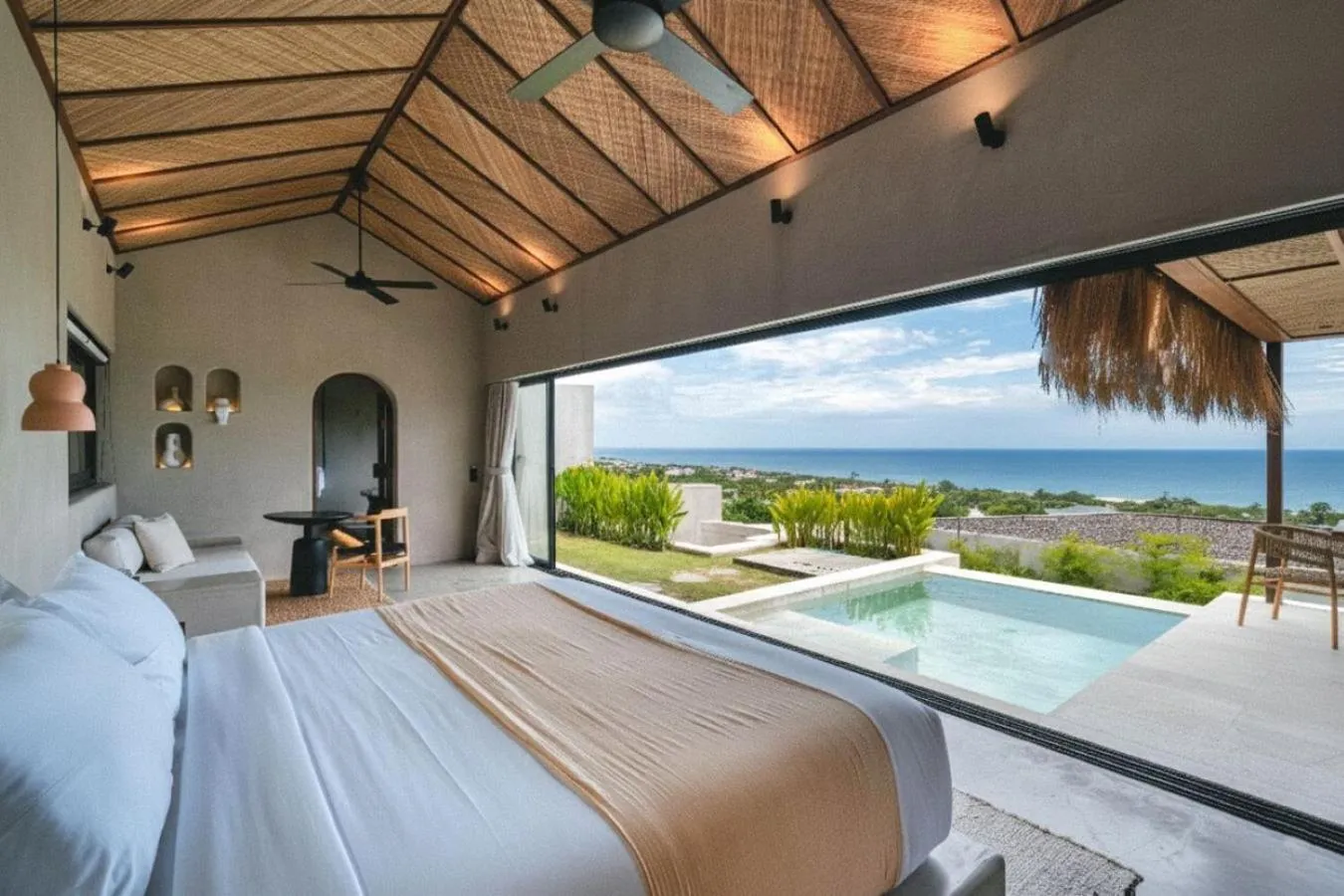 Bed in SIVANA, Hotel Boutique with ocean or garden views - Adults only