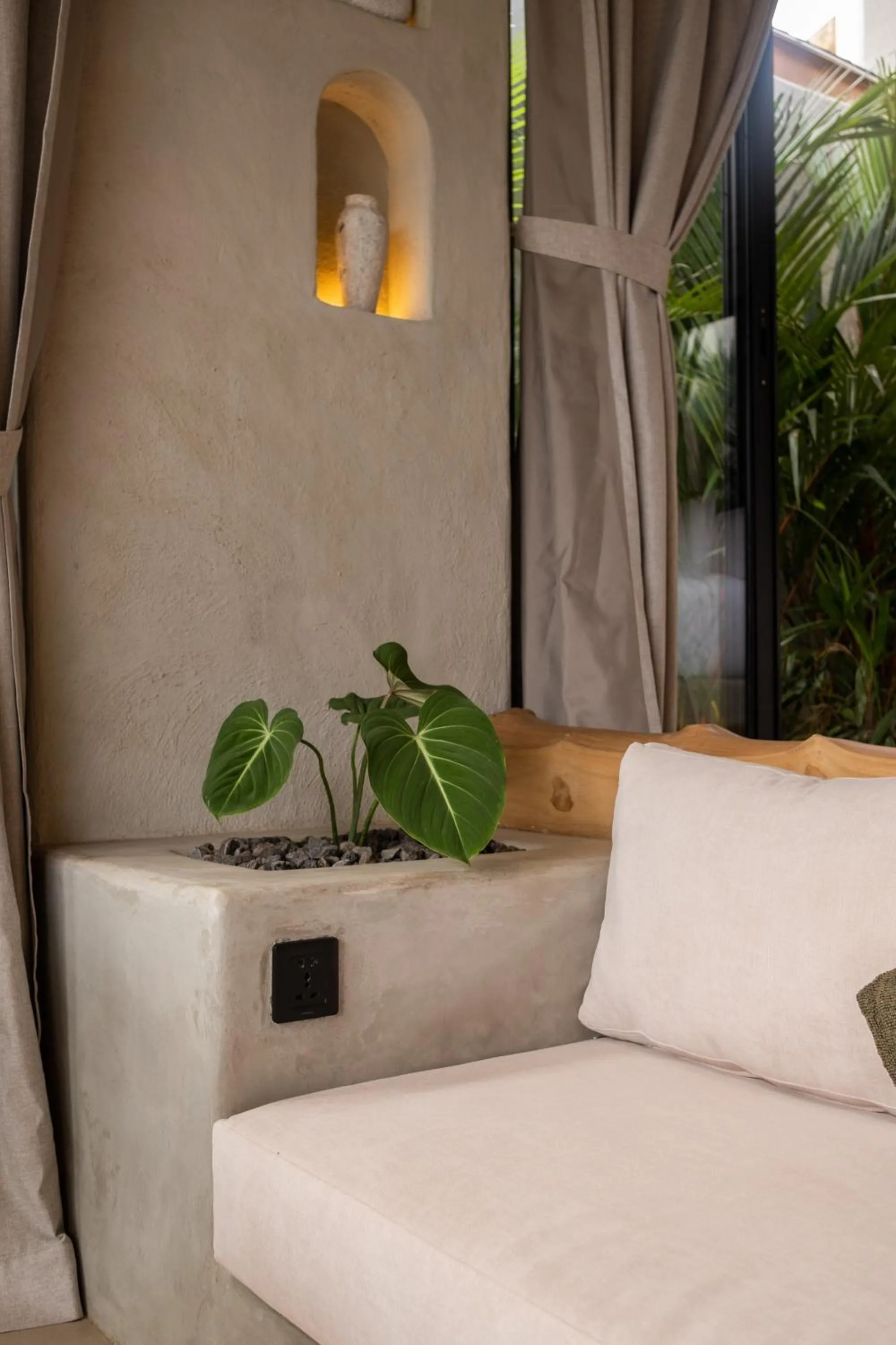 Bed in SIVANA, Hotel Boutique with ocean or garden views - Adults only