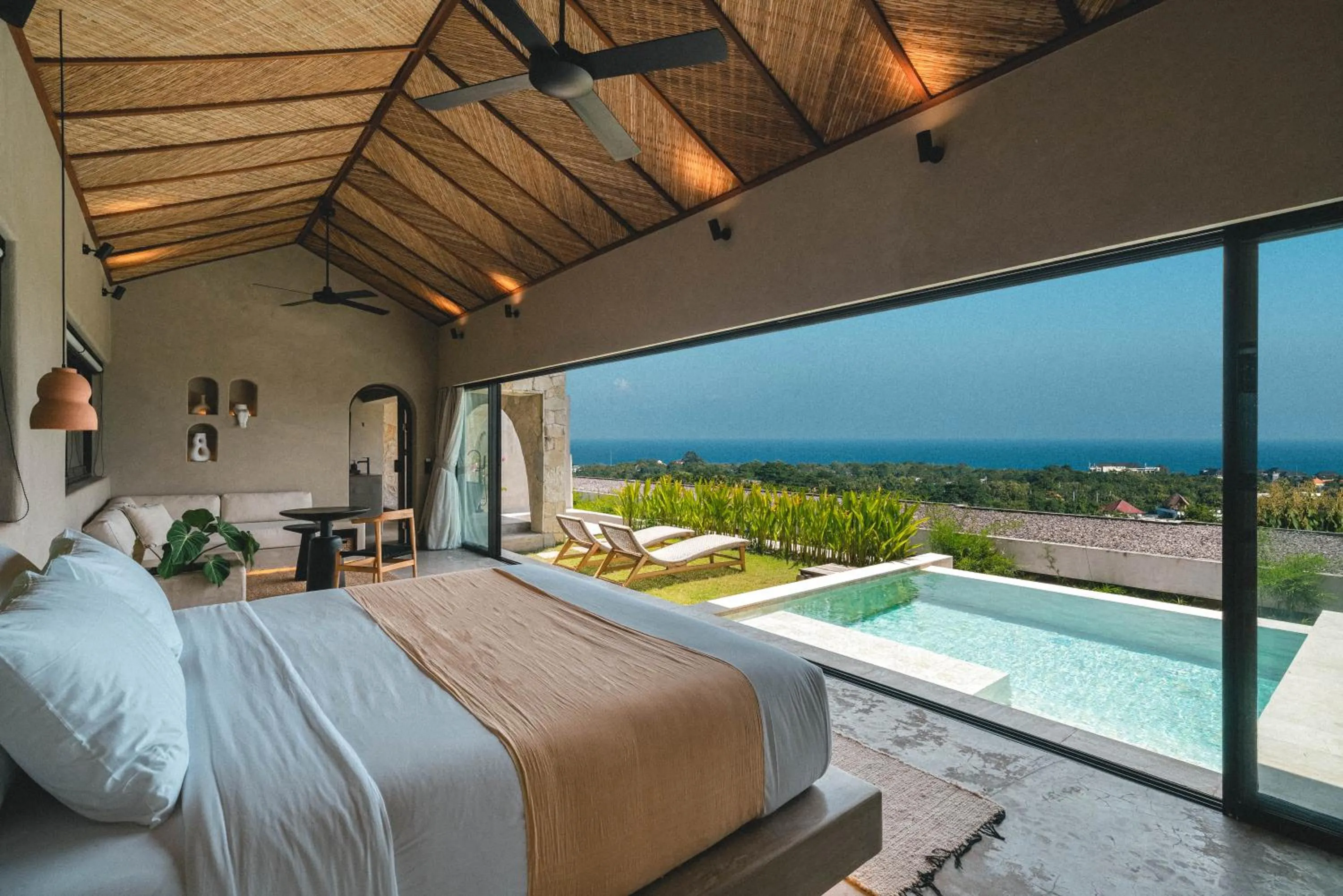 Bed in SIVANA, Hotel Boutique with ocean or garden views - Adults only