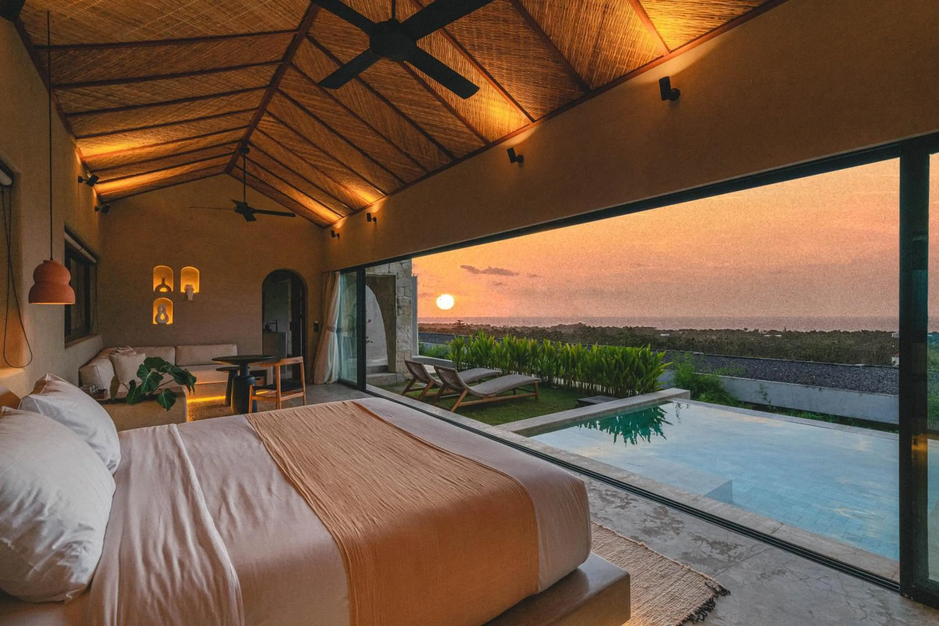 Bed in SIVANA, Hotel Boutique with ocean or garden views - Adults only