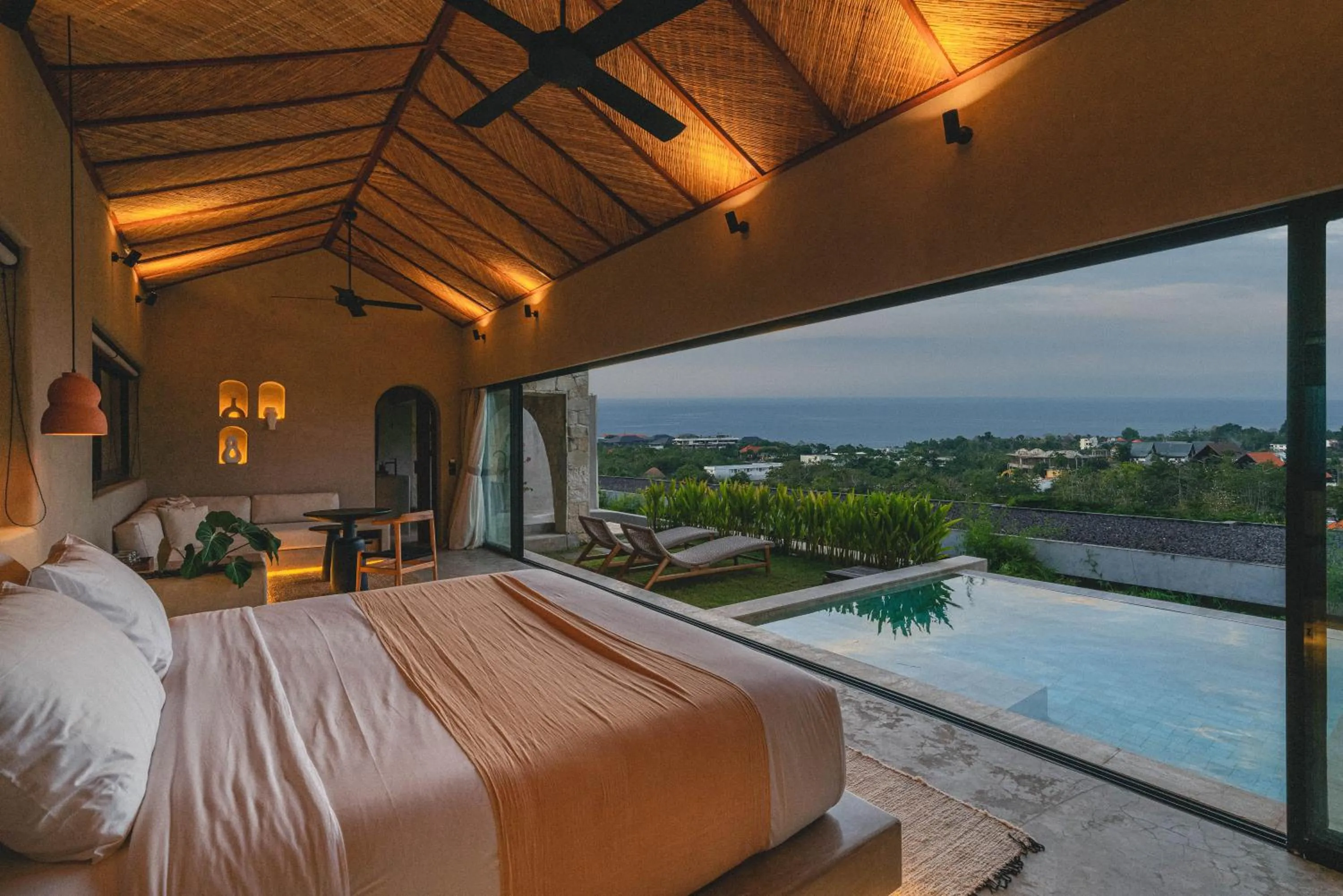 Bed in SIVANA, Hotel Boutique with ocean or garden views - Adults only