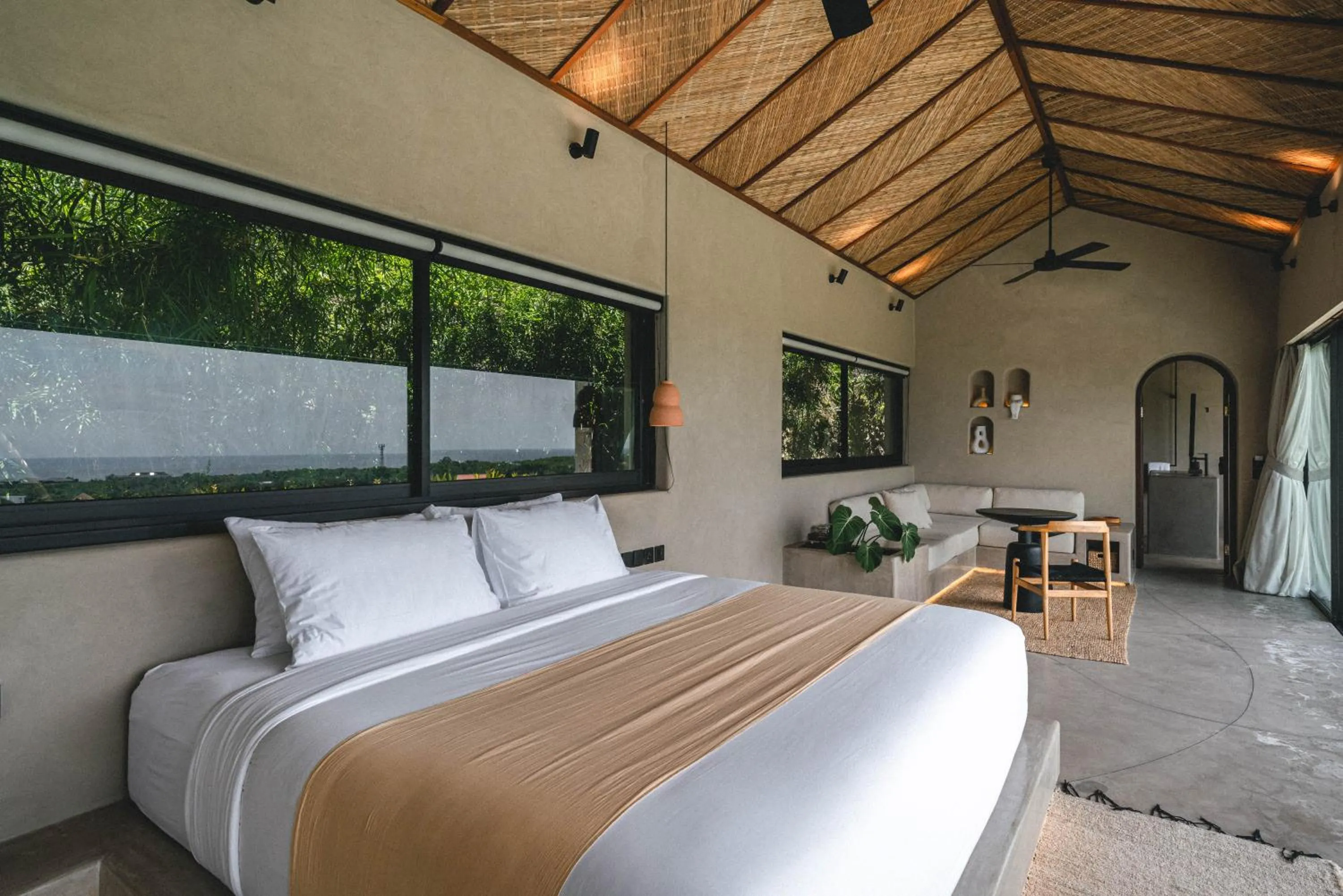 Bed in SIVANA, Hotel Boutique with ocean or garden views - Adults only