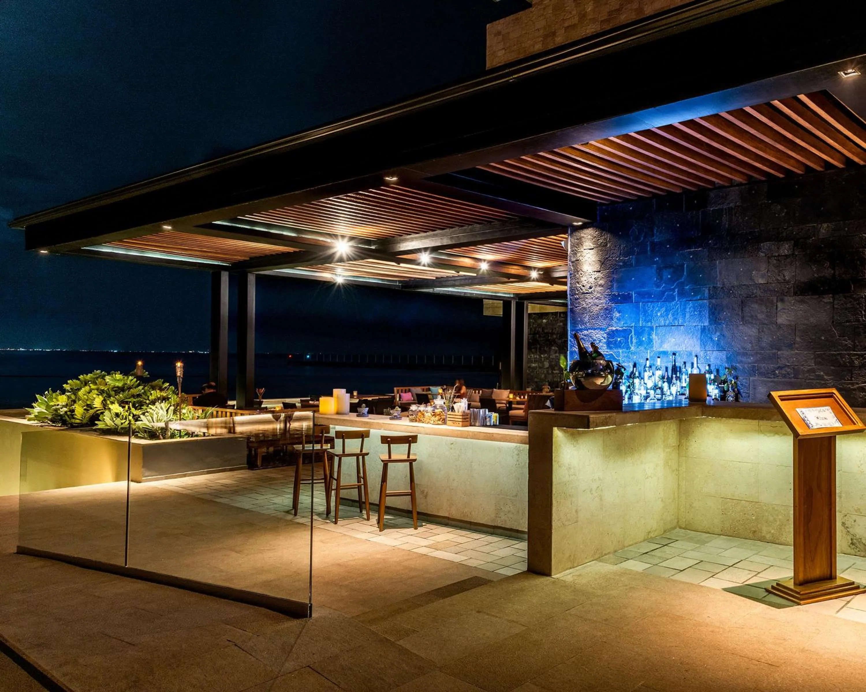 Lounge or bar in Grand Hyatt Playa del Carmen Resort