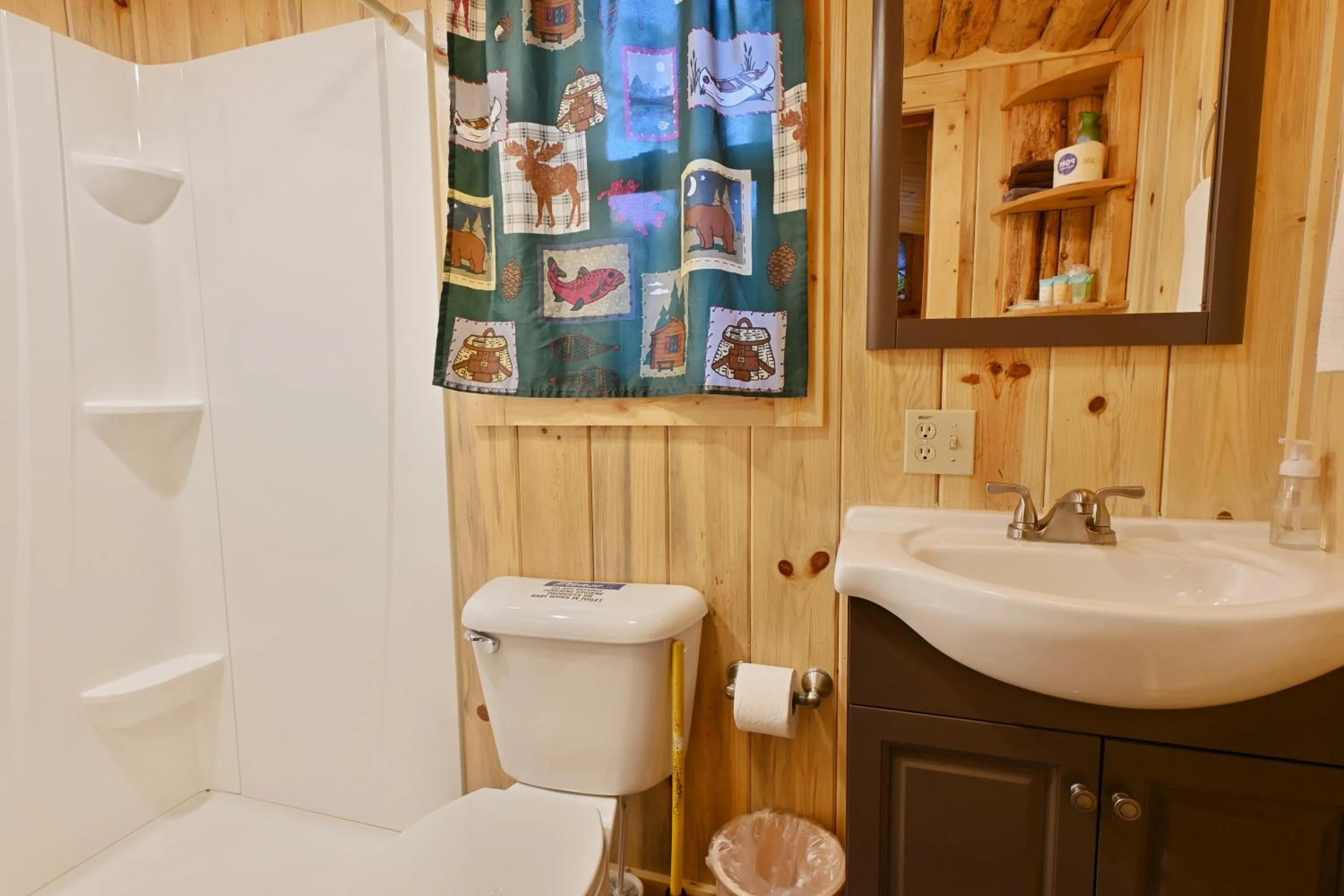 Bathroom in Pine Haven Resort