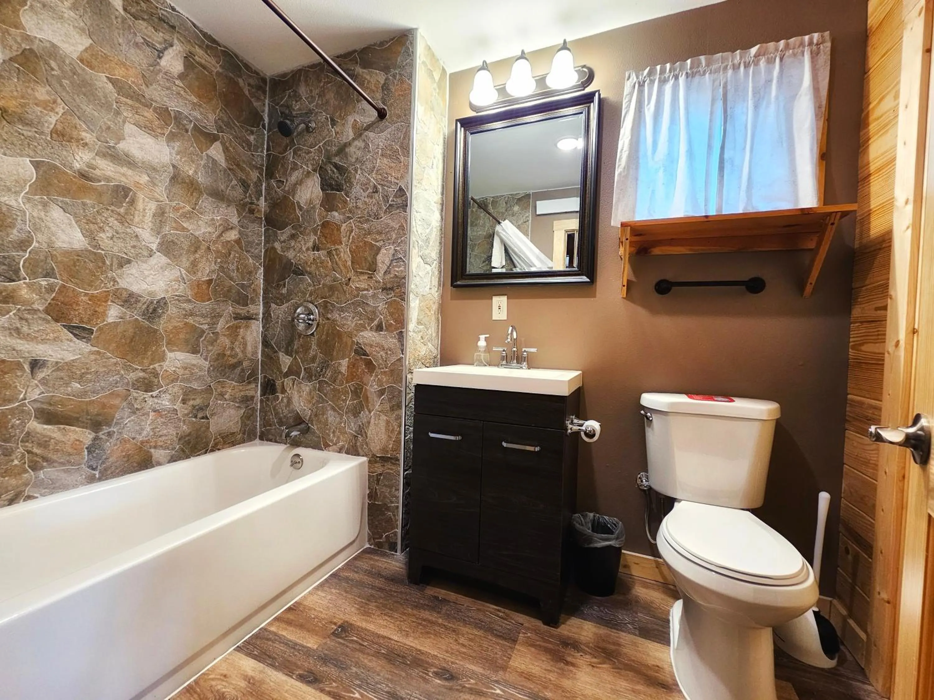 Bathroom in Pine Haven Resort