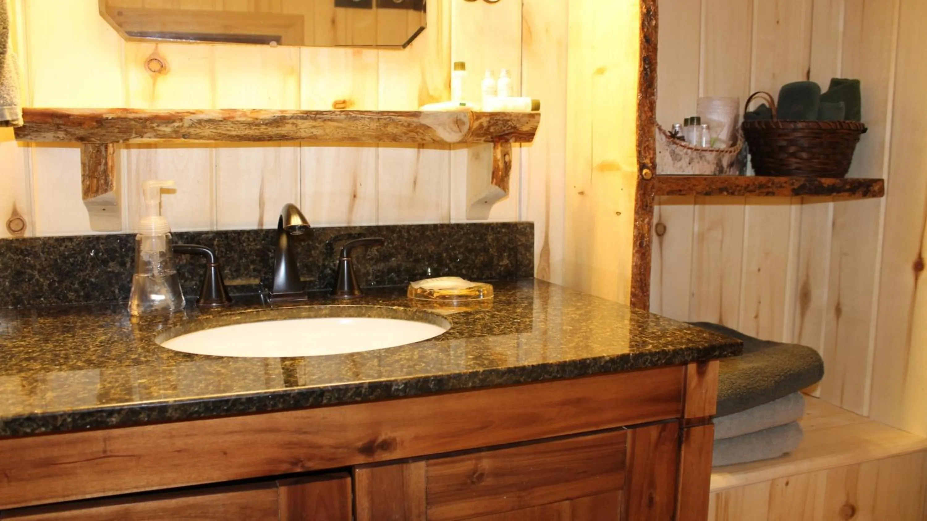 Bathroom in Pine Haven Resort