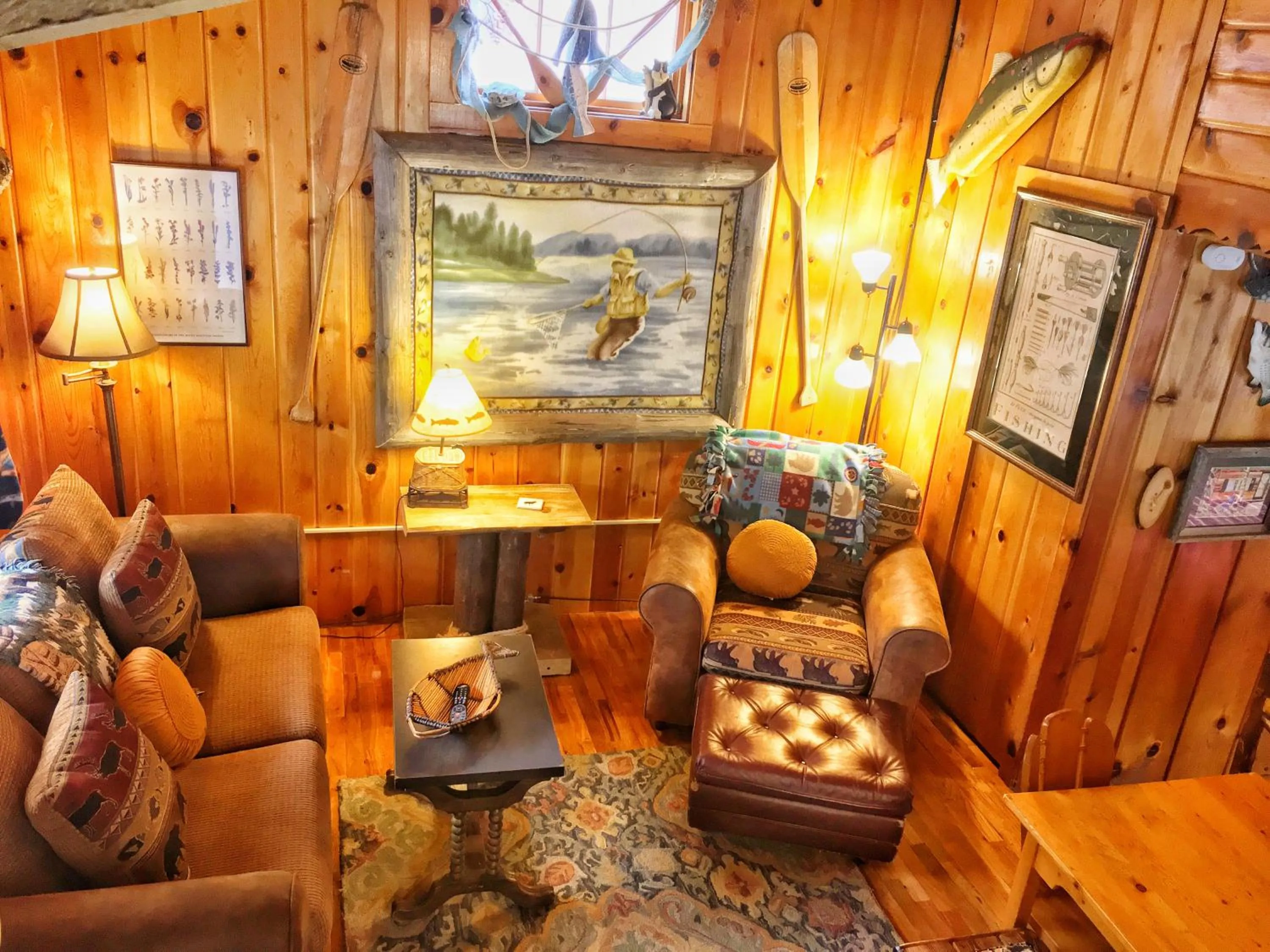 Living room in Pine Haven Resort