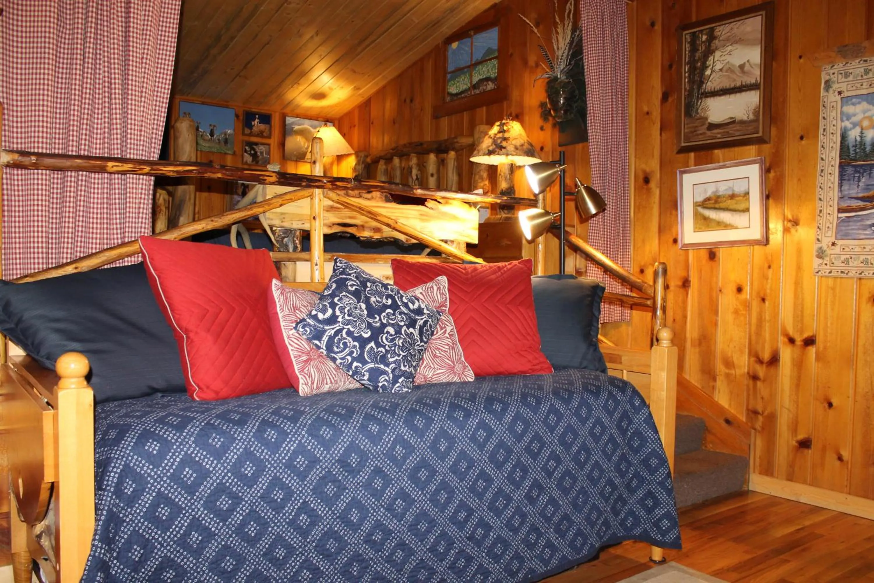 Living room in Pine Haven Resort