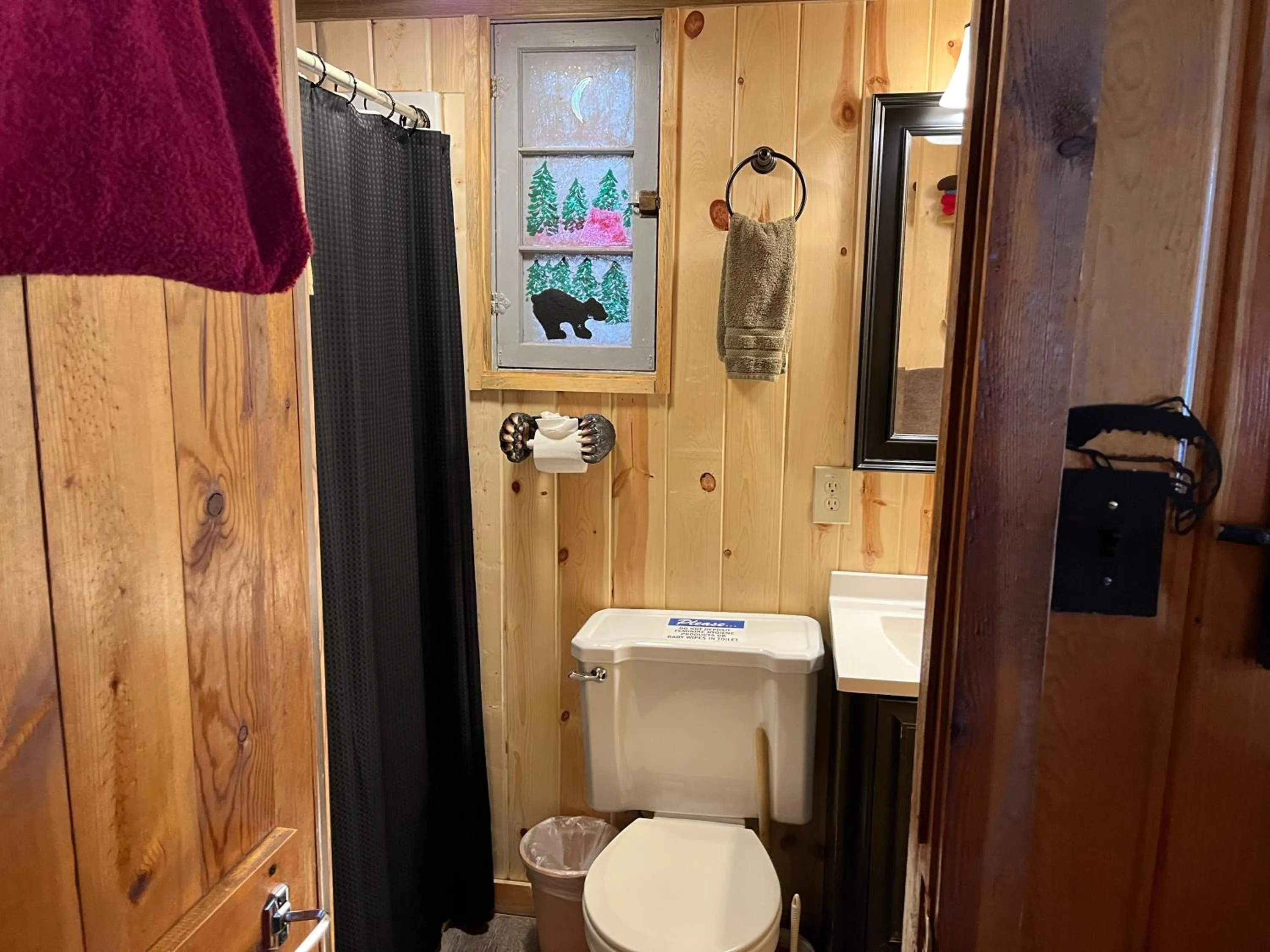 Bathroom in Pine Haven Resort