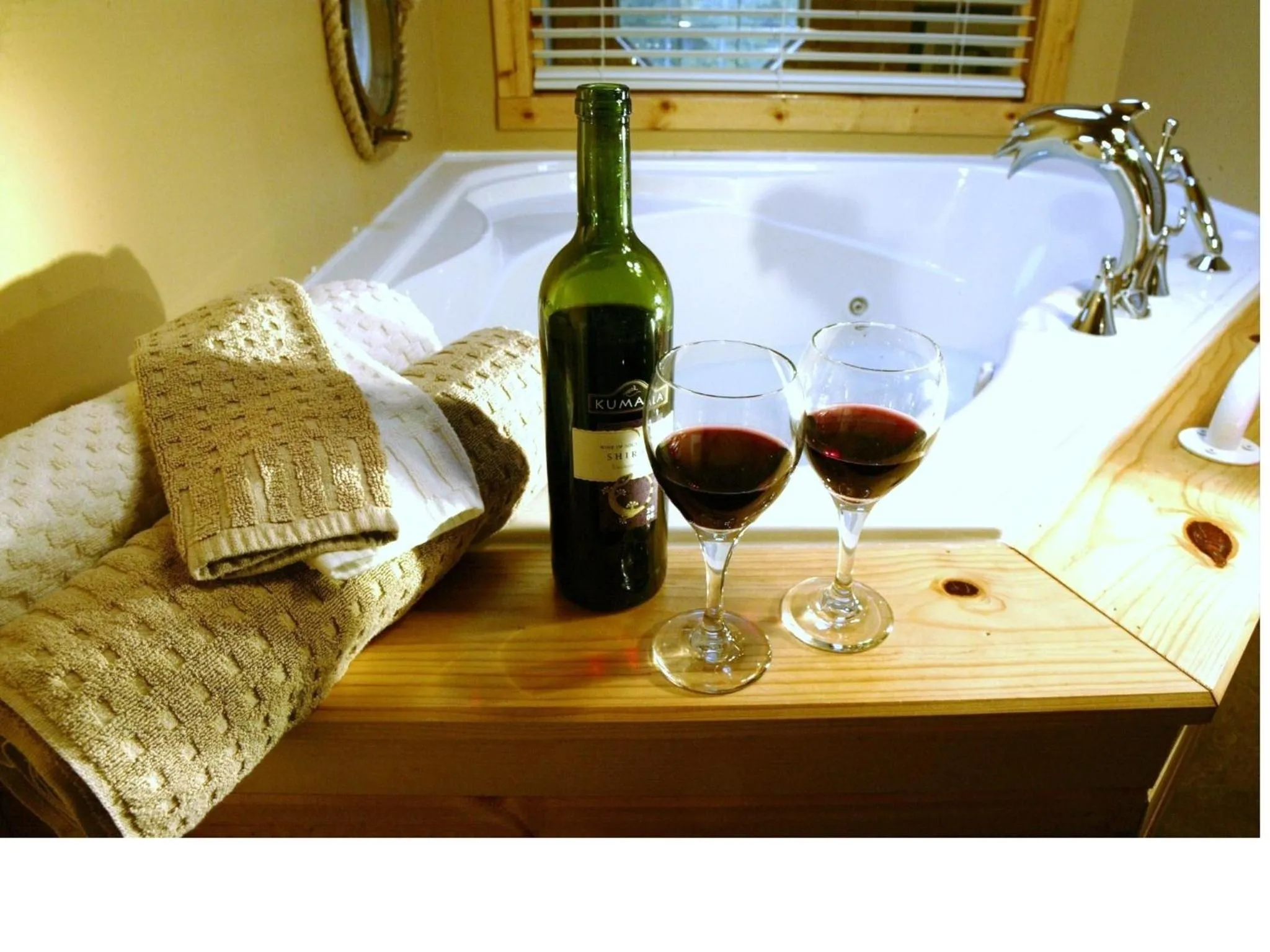 Bathroom in Cabins West