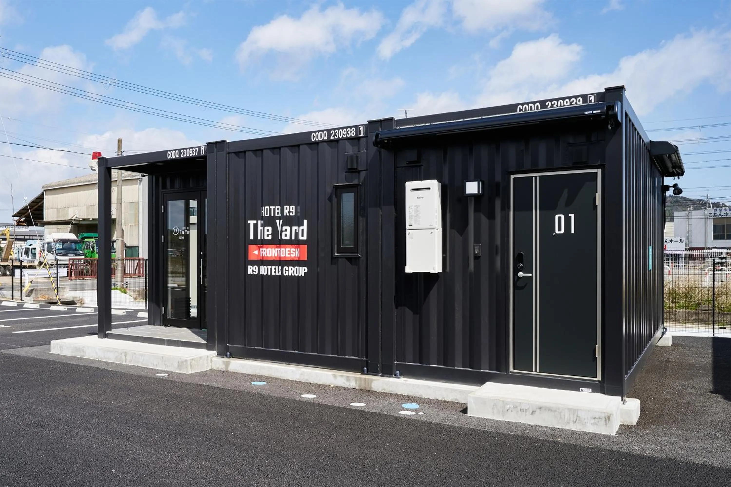 Property building in HOTEL R9 The Yard Konan