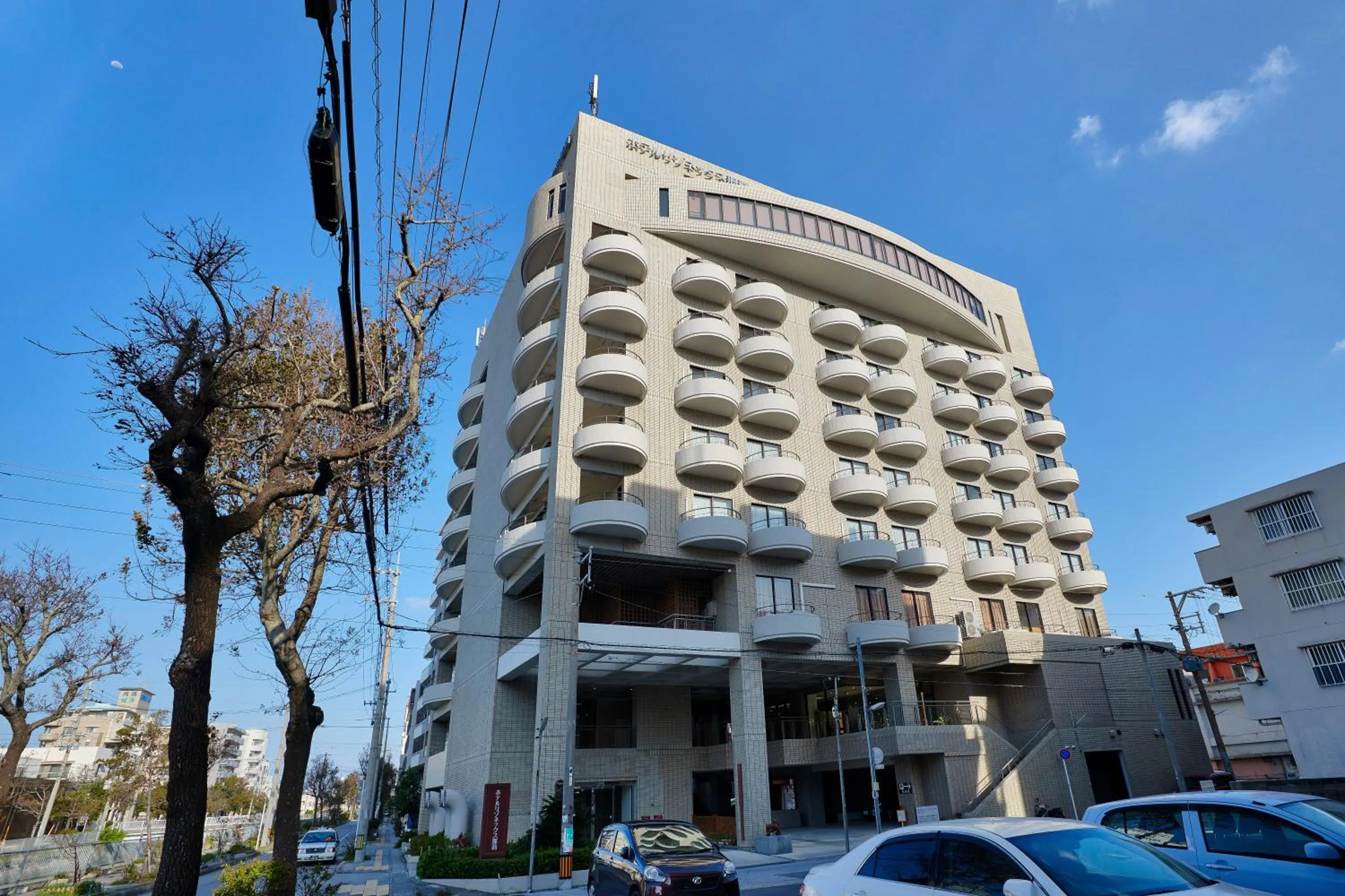 Facade/entrance in Hotel Resonex Naha