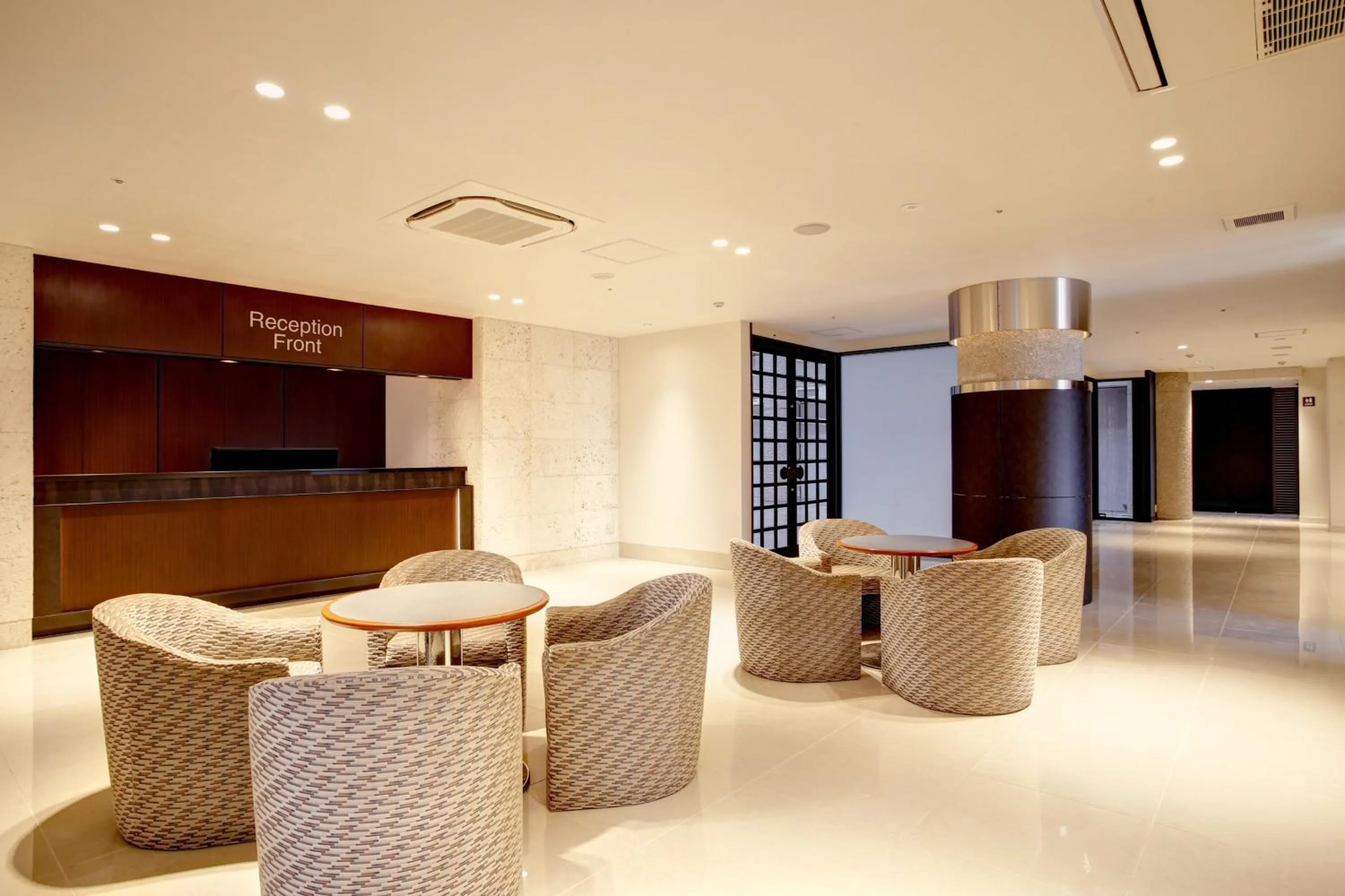 Lobby or reception in Hotel Resonex Naha