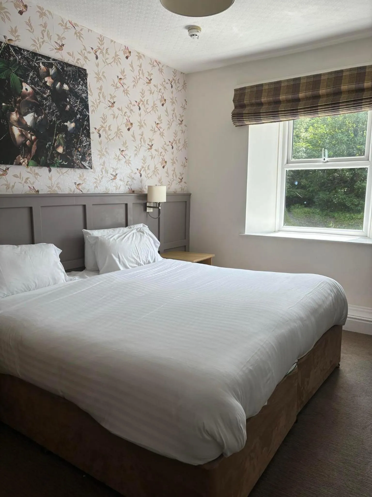 Bedroom, Bed in Royal Victoria Hotel Snowdonia